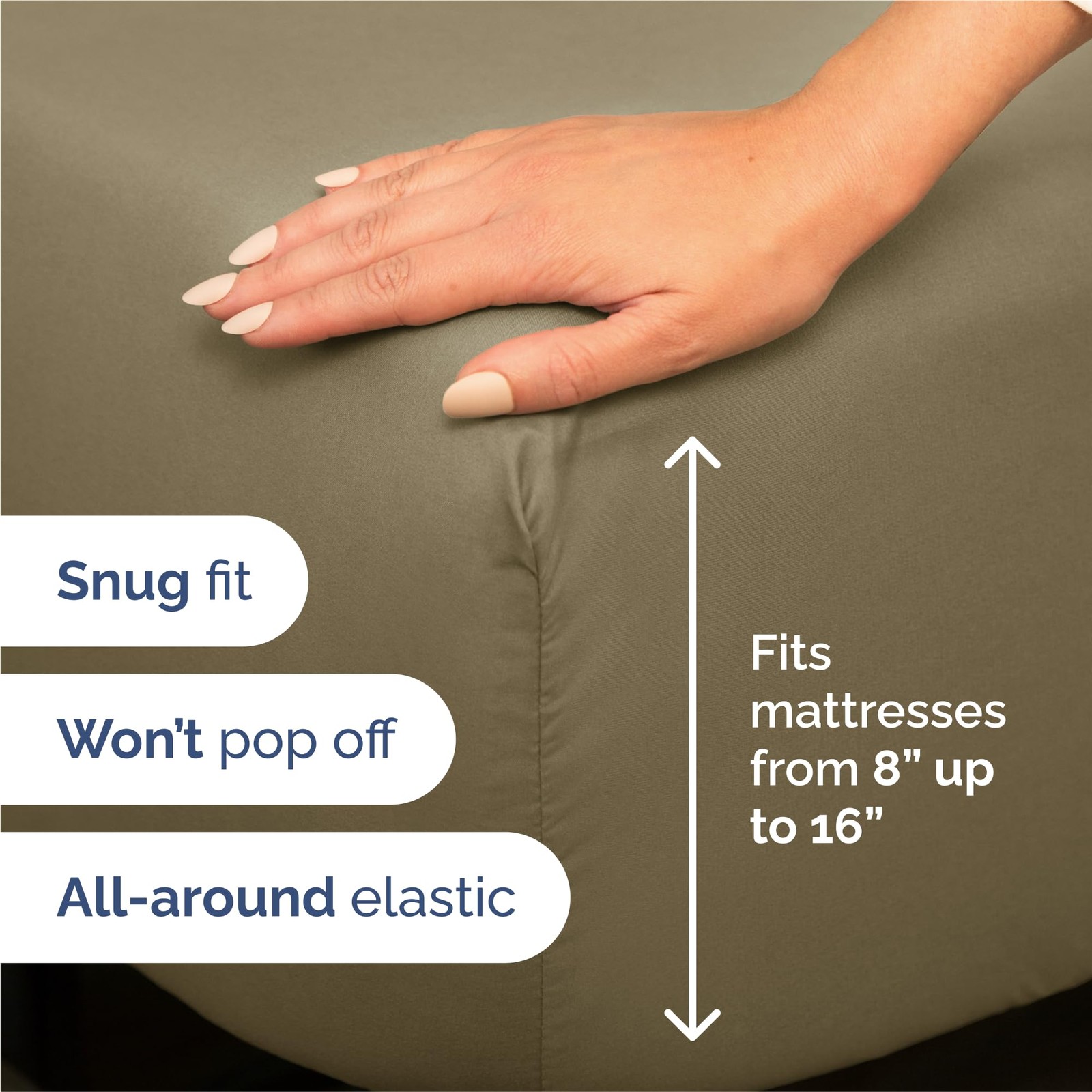 Split King Size 5 Piece Sheet Set - Comfy Breathable Cooling Bed Sheets Set ...