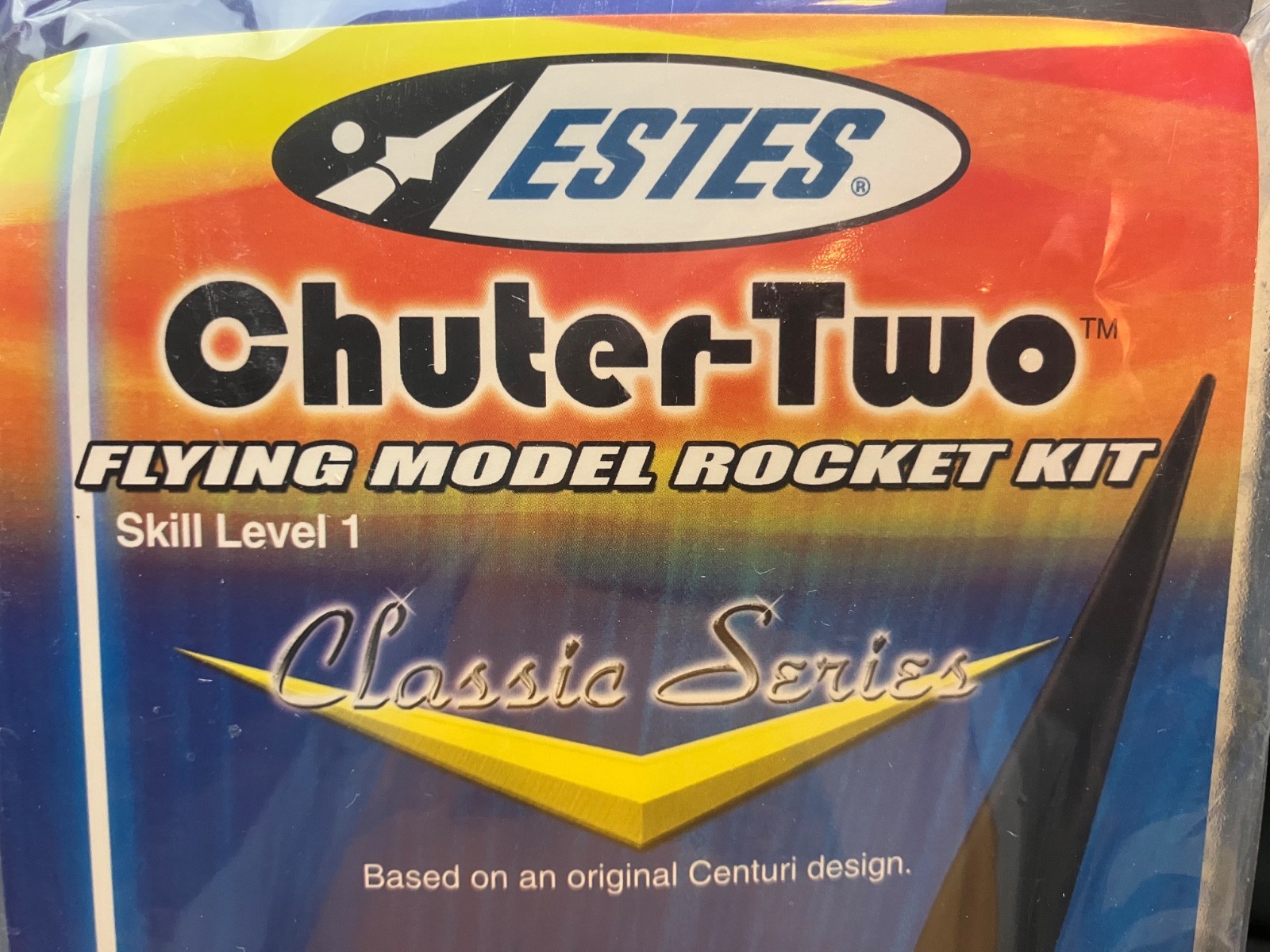 Estes Chuter-Two Flying Model Rocket Kit #3009 - Sealed