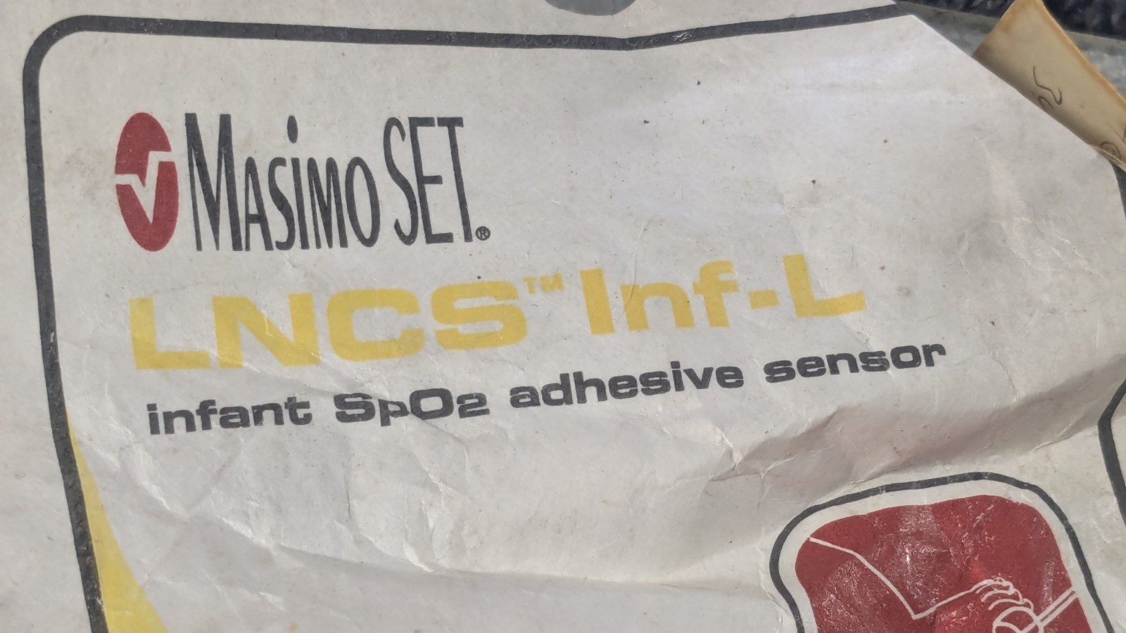 Masimo SET LNCS inf-LNCS nfant spo2 adhesive cable