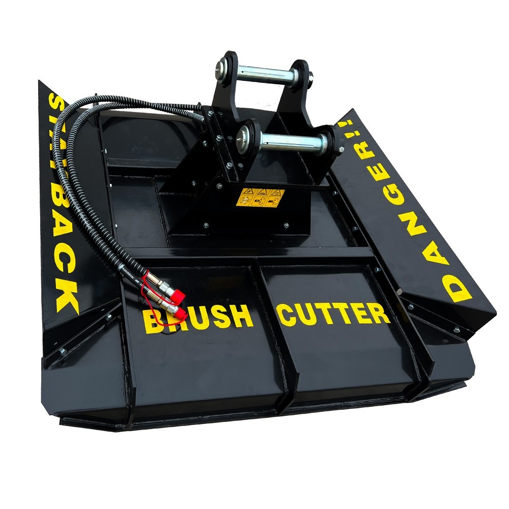 AGT 54" Brush Cutter Mower Attachment fit for 3-8 ton Excavator 45 mm Pin Dia