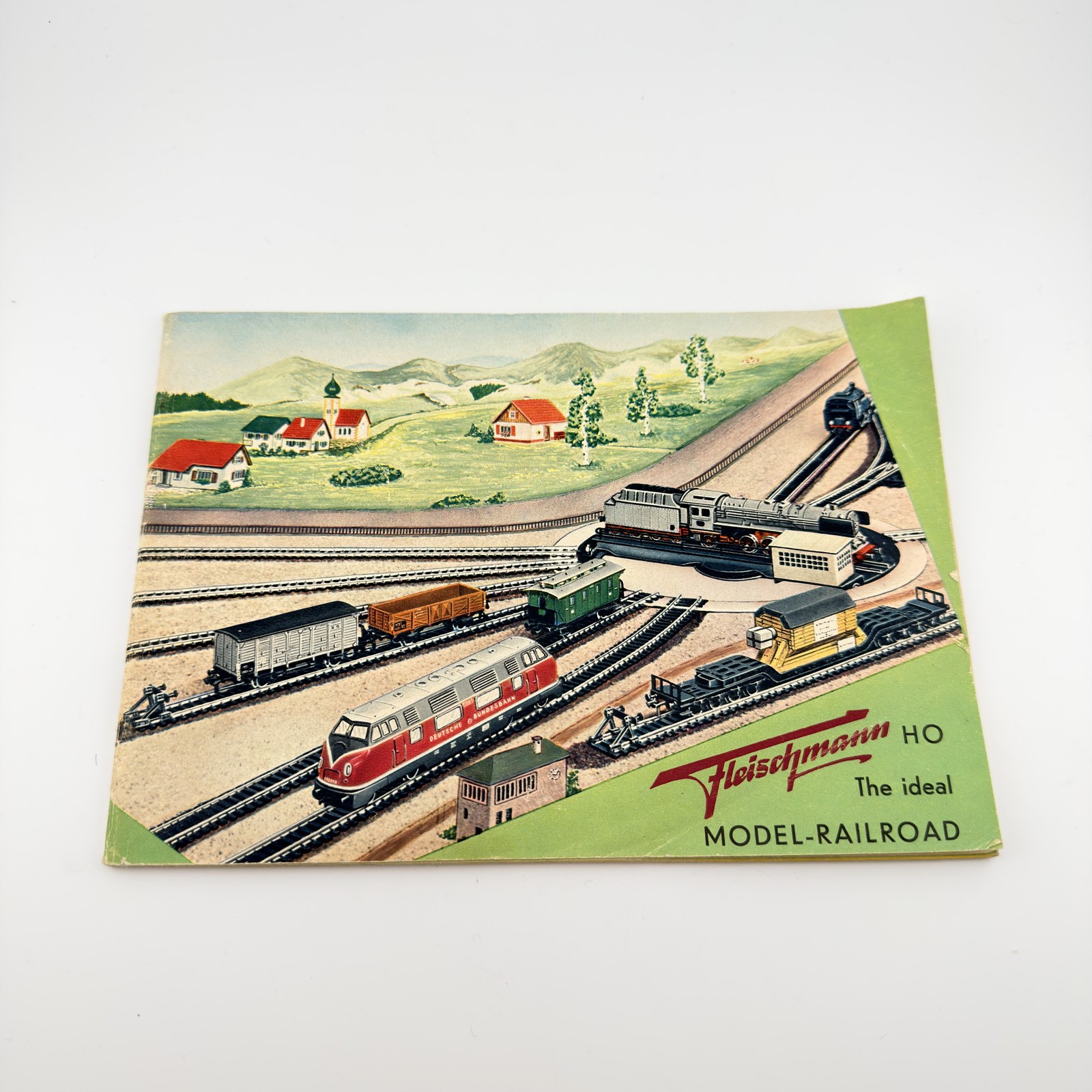 Vintage Fleischmann HO The Ideal Model-Railroad Catalogue Guide Booklet German