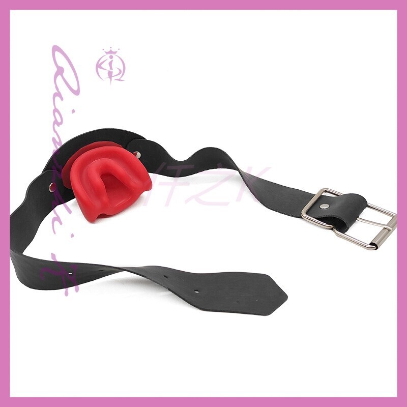 100% Latex Rubber Open Mouth Oral Bite for Fetish BDSM Clubwear US