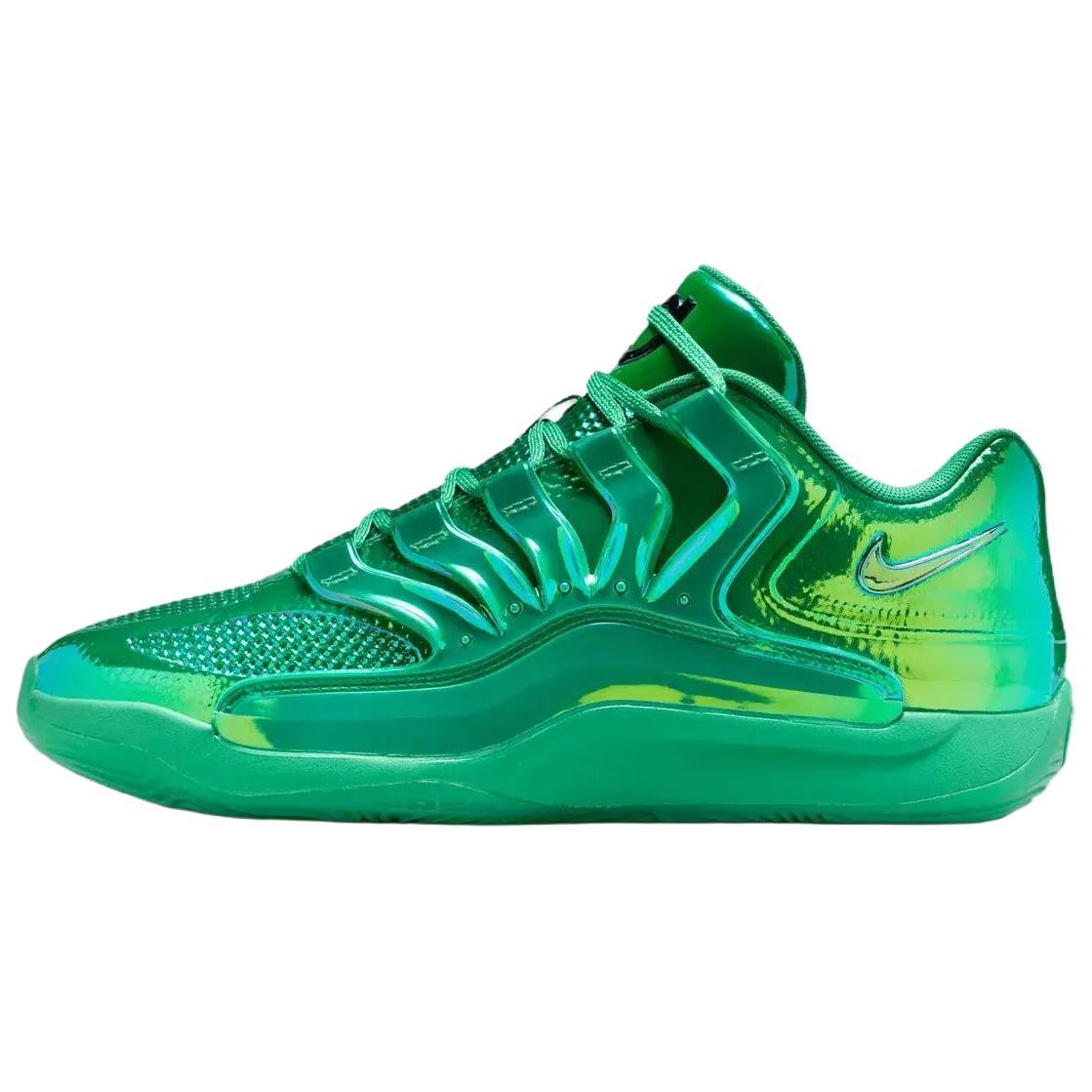 Nike KD 18 LX All-Star Warning Label Basketball Shoes Emerald Green IB6685-300