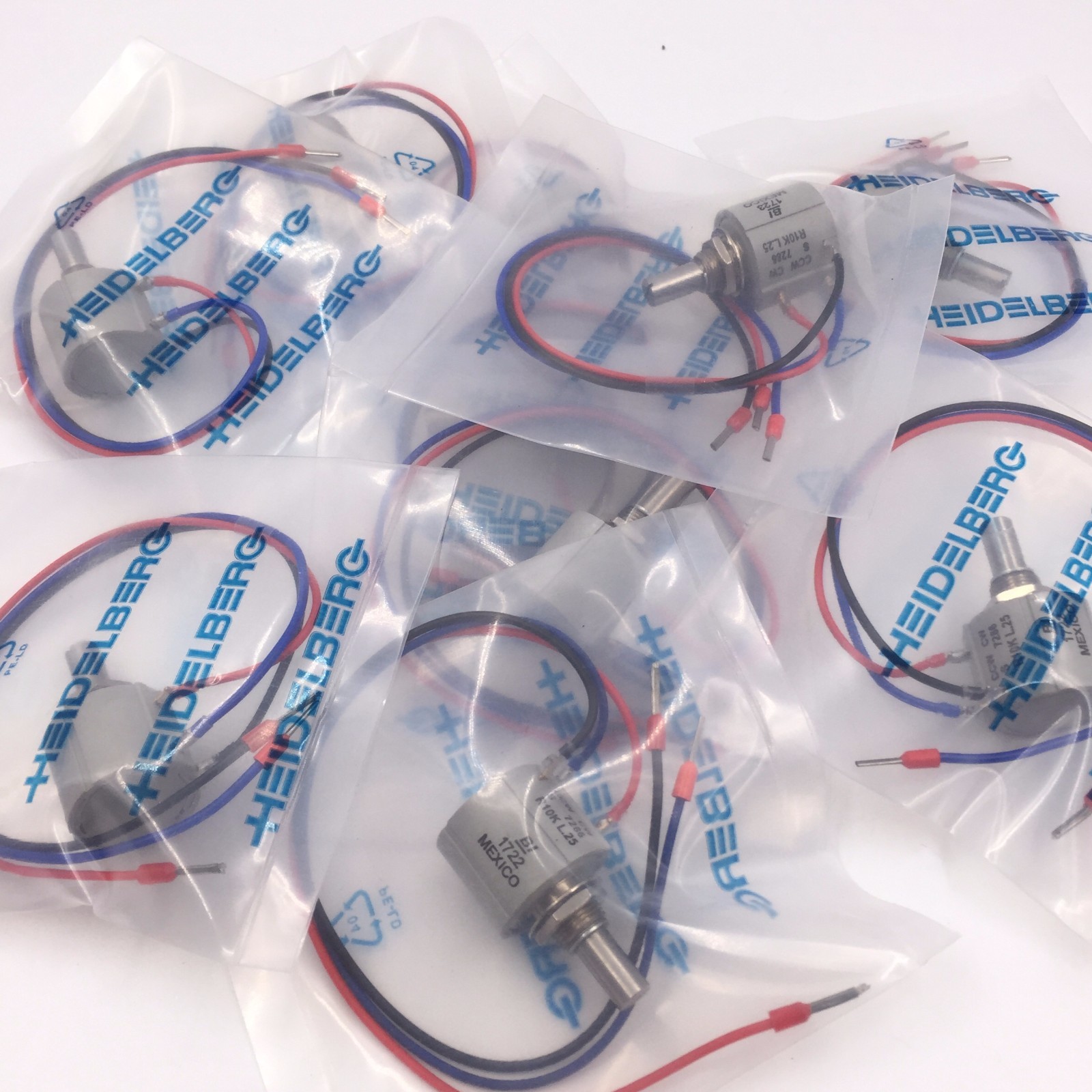 10pcs Potentiometer 71.186.5172 10K with Cable for Heidelberg CD102 SM74 Parts