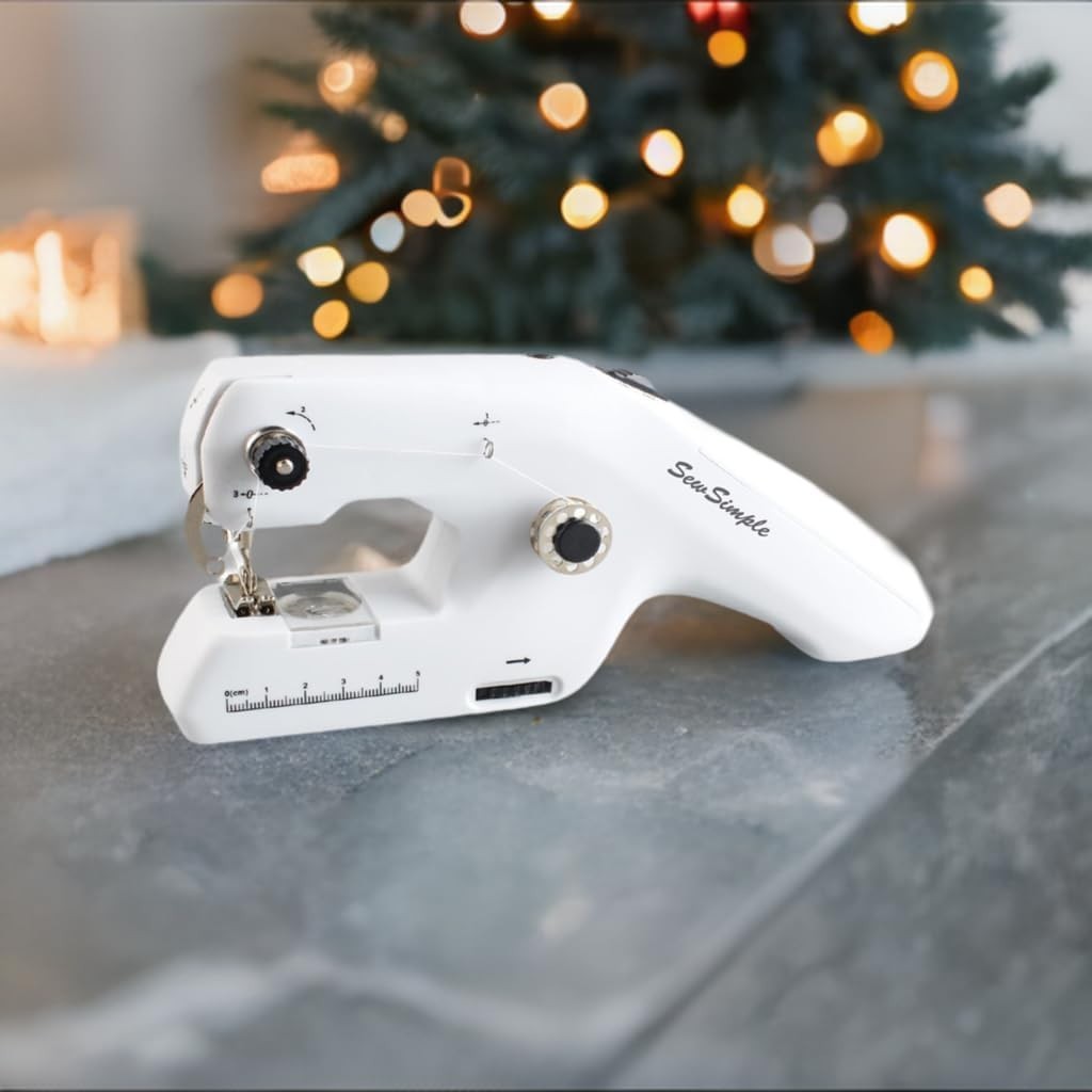 Portable 2-Thread Lockstitch Sewing Machine