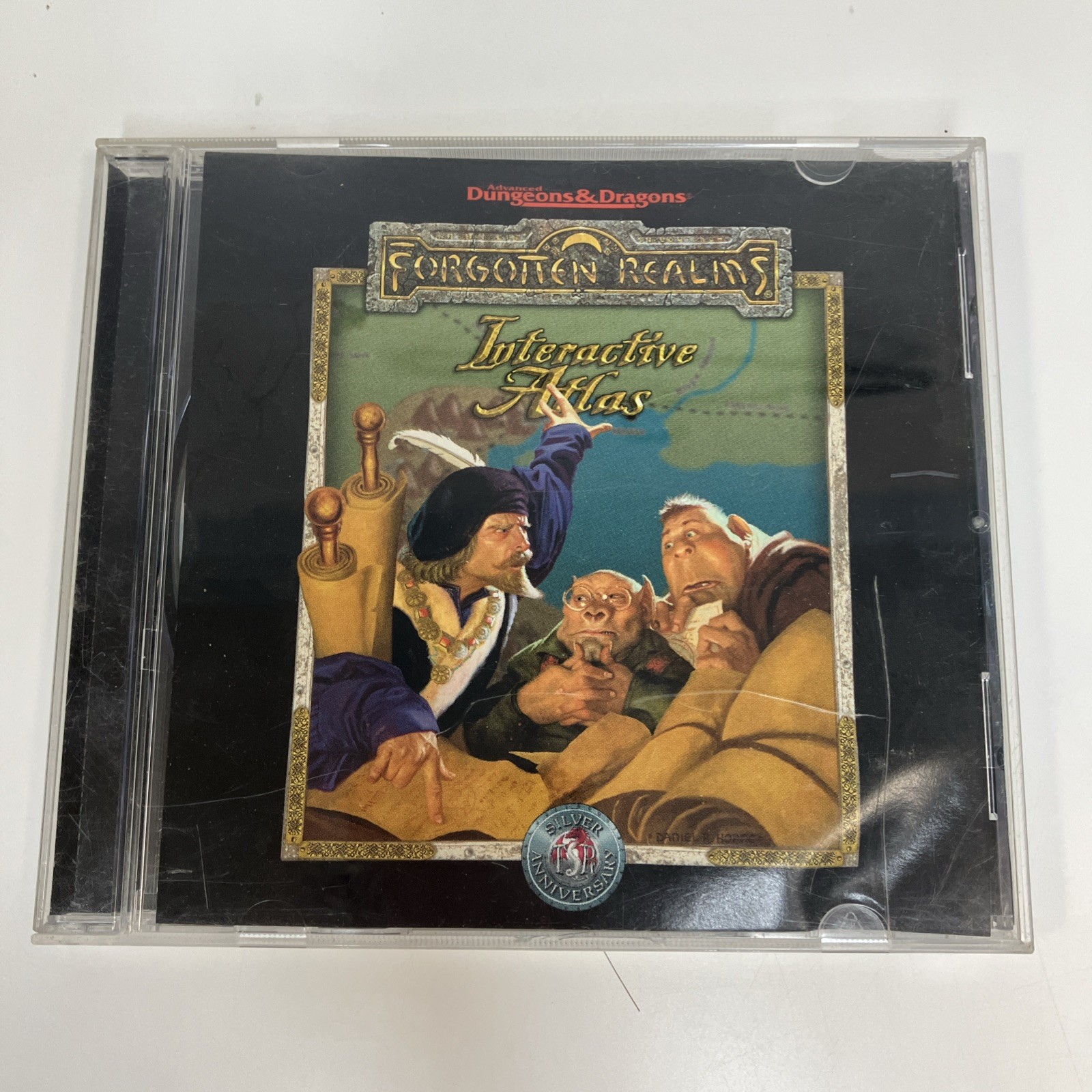 Forgotten Realms Interactive Atlas (Advanced Dungeons Dragons) CD-ROM TSR 11451