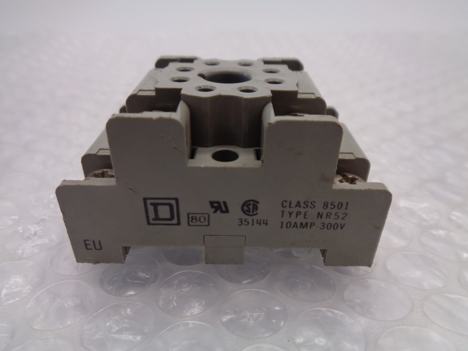 SQUARE D 8501NR52 RELAY BASE NSNP