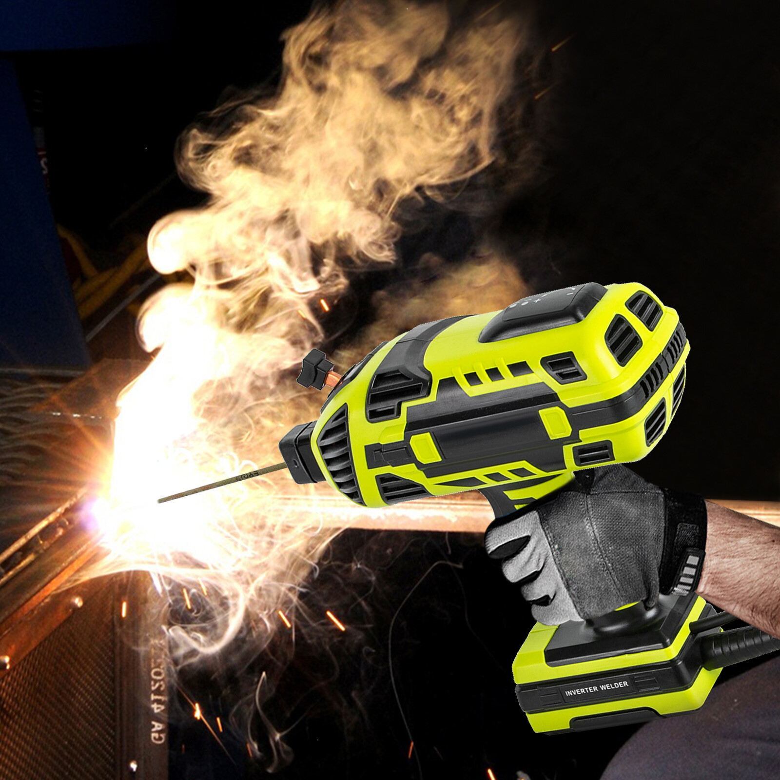 Handheld Electric Portable ARC Welder Gun DIY Upgraded Welding Machine 4600w