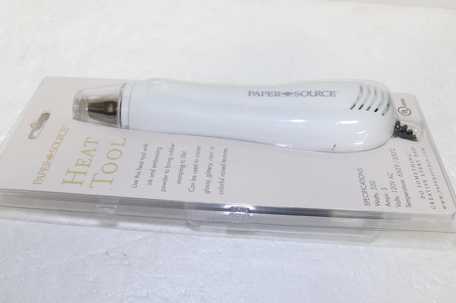 Paper Source Heat Tool Embossing Scrapbooking Crafts NEW $23.95