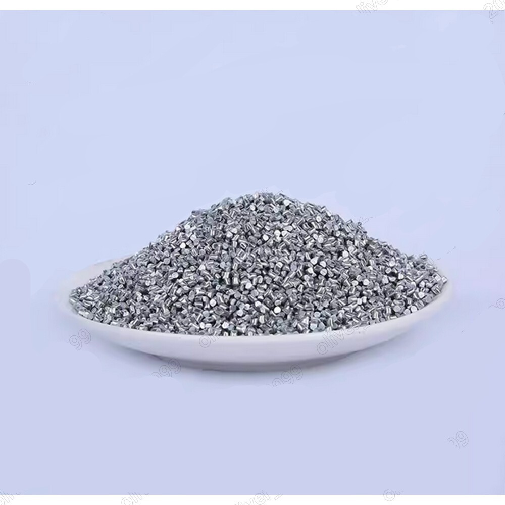 99.9% High Purity Zinc Particles Granula / Zinc Beads Balls