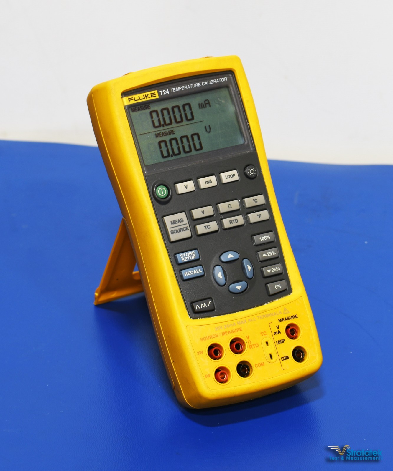 Fluke 724 Process and Temperature Calibrator NIST Calibrated with Data