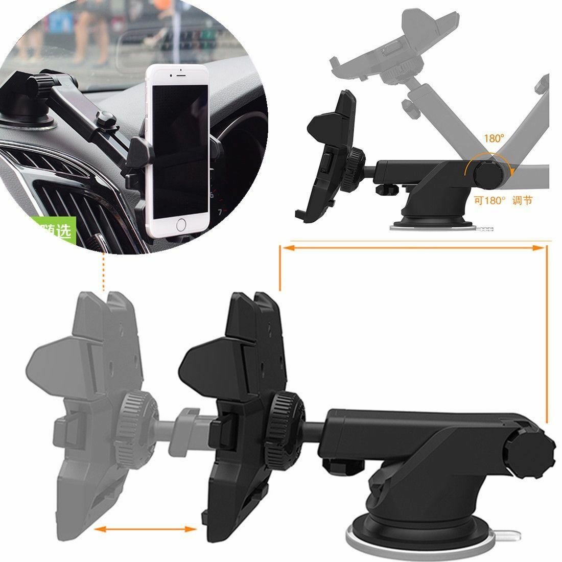 Car Holder Windshield Mount Bracket for Mobile Cell Phone GPS iPhone Samsung