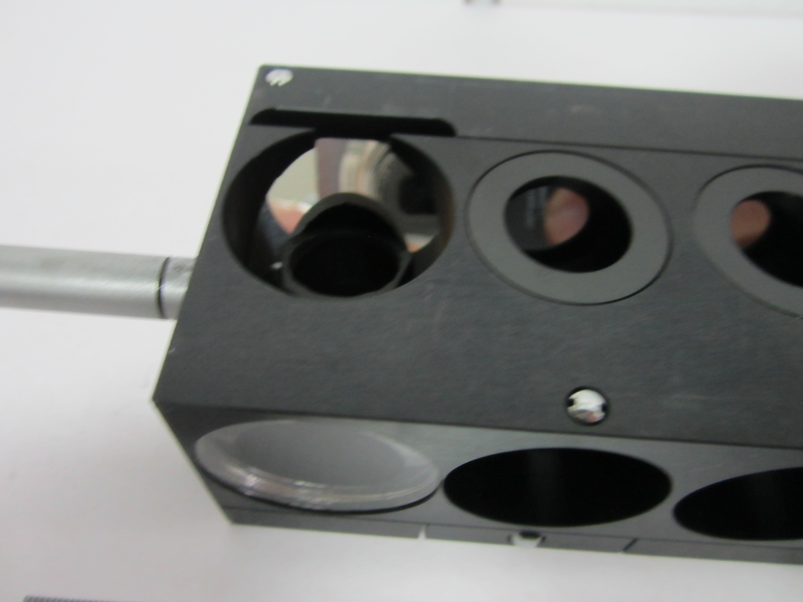MICROSCOPE PART LEITZ LEICA POLYVAR DIC SLIDE 500281 OPTICS AS IS BIN#J8-27