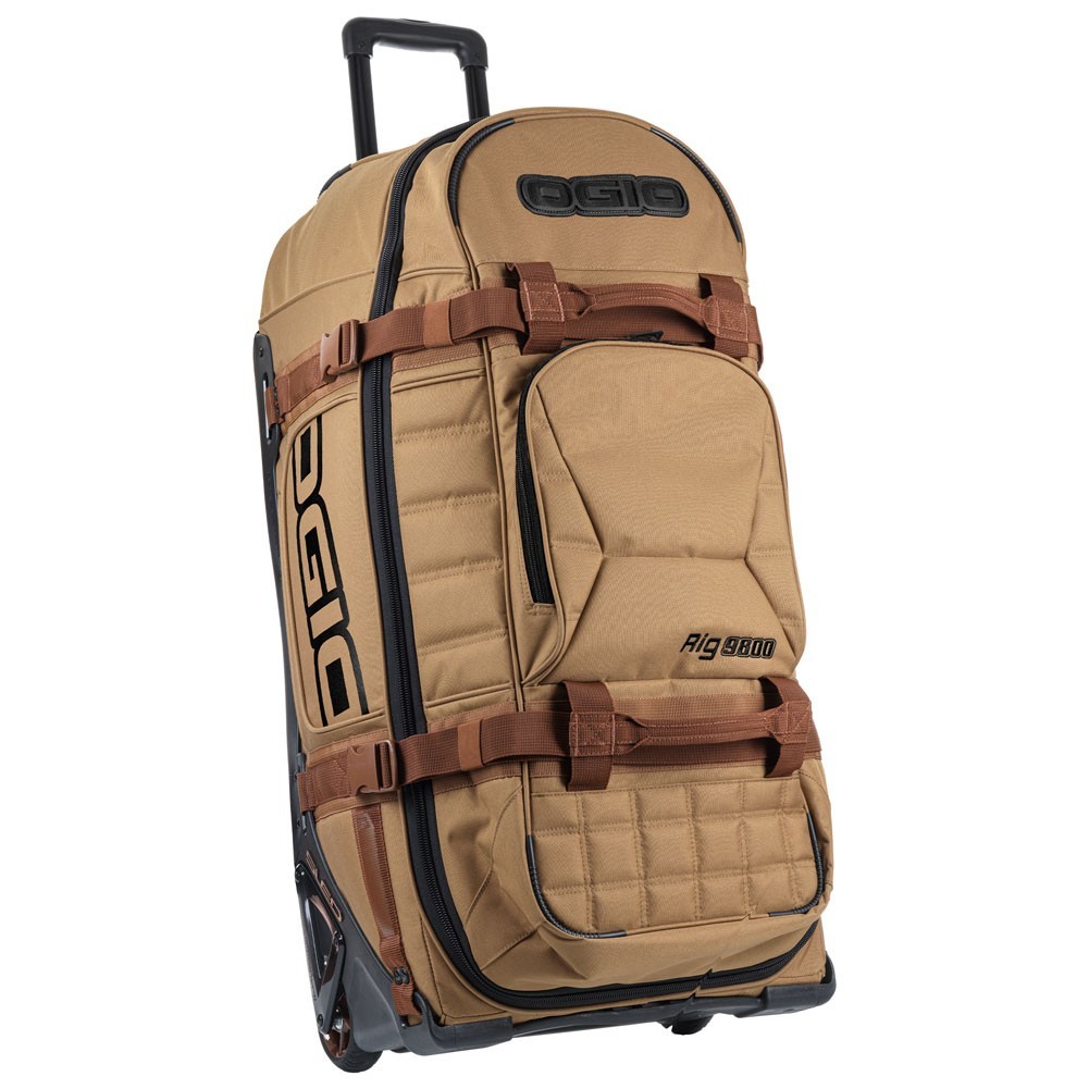 Ogio Wheeled Rig 9800 Gear Duffle Bag Coyote for Dirt Bike/ Snowmobile Equipment