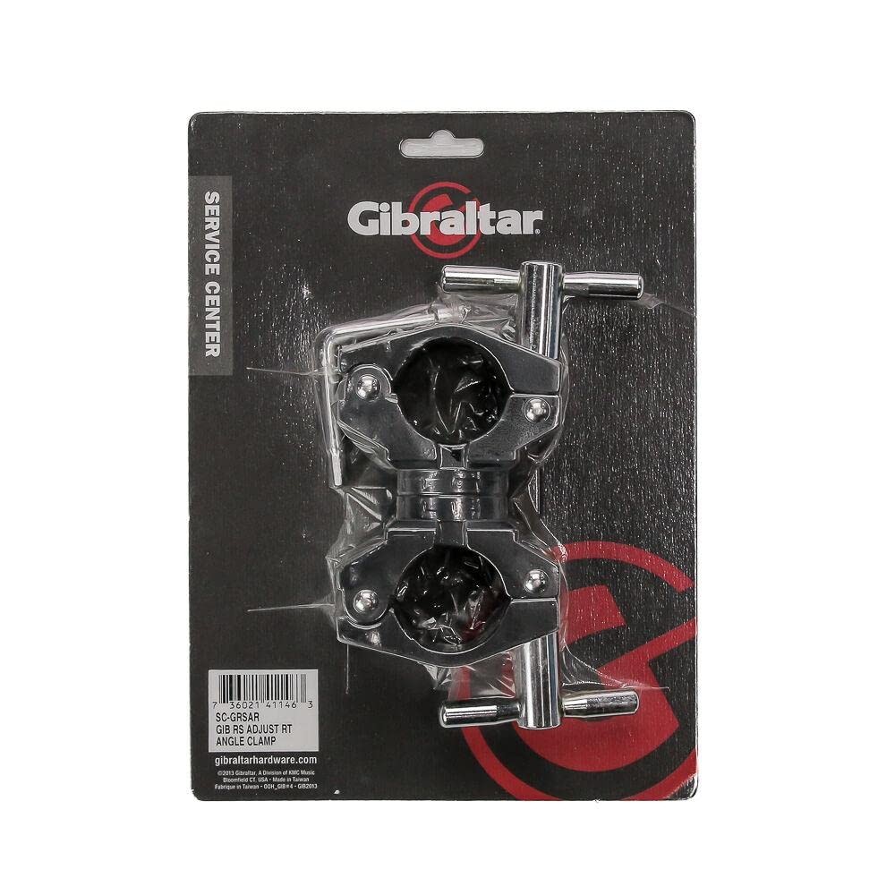 Gibraltar Road Series Adjustable Right Angle Clamp, 1.5" Adjustable Drum Rack...