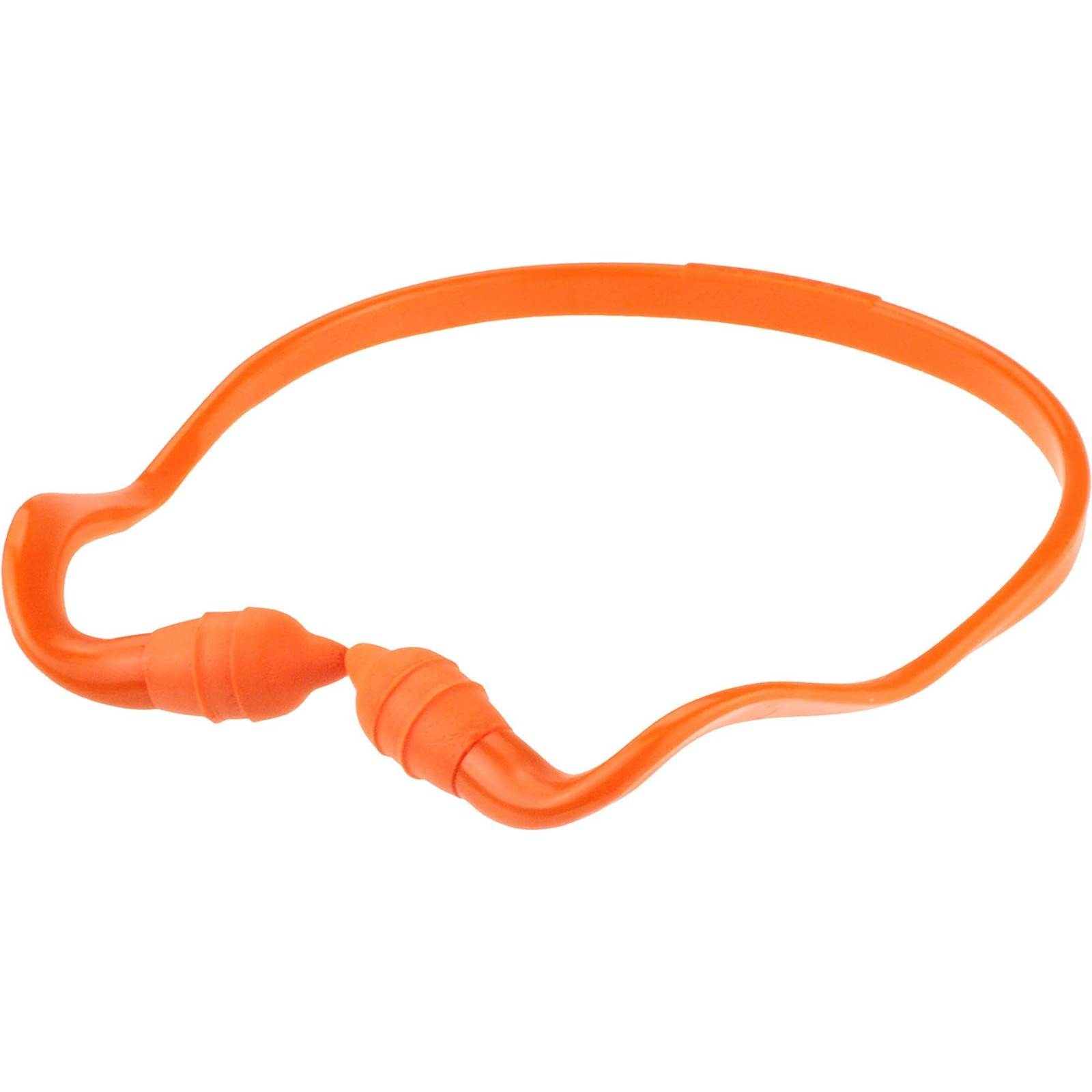 Radians Earplug Neckband, NRR 25dB, Orange, Model# RB2120