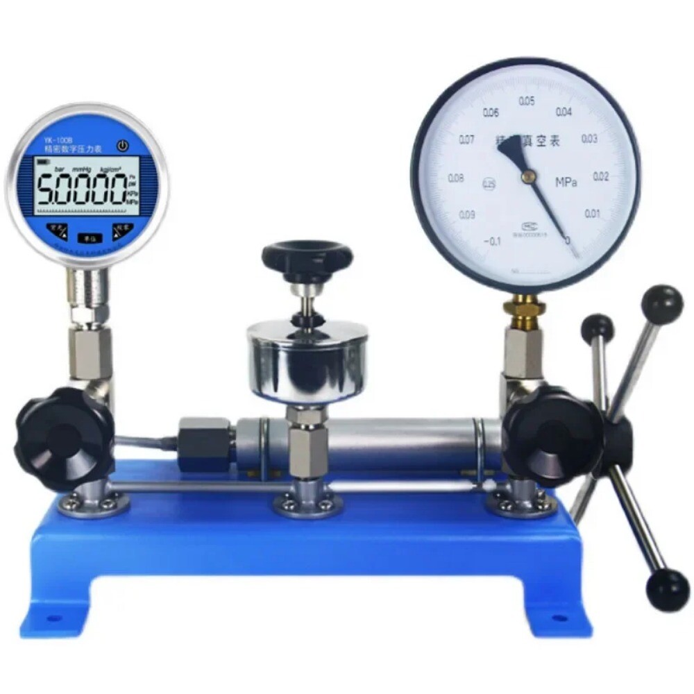 Pressure Gauge Calibration Bench Calibrator Benchtop Pressure Calibration Gauge