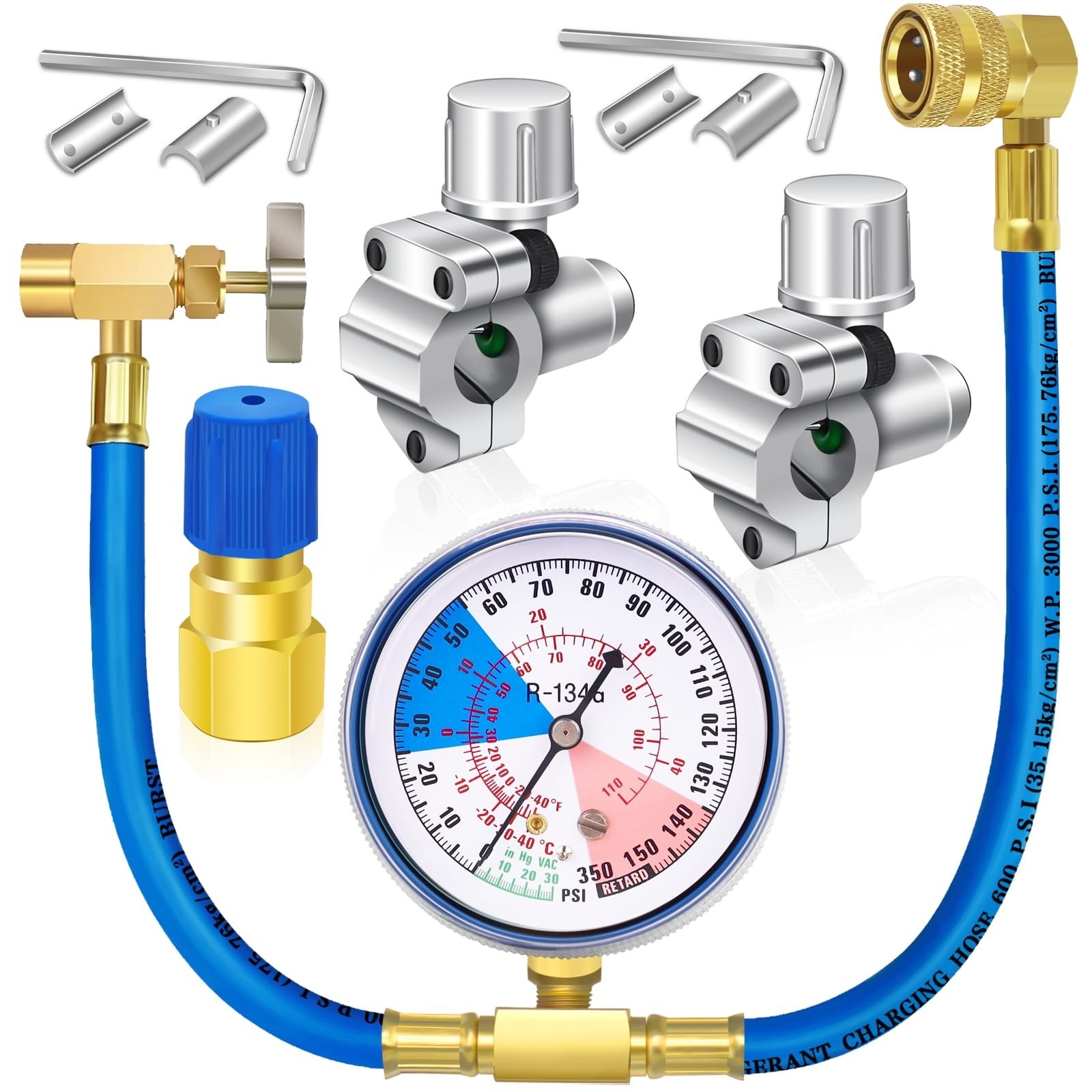 Refrigerator hose with Gauge Gauge A