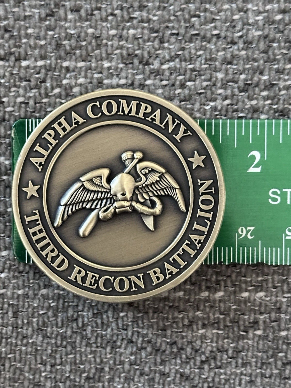 United States Marine Corps 3rd Recon Battalion Challenge Coin