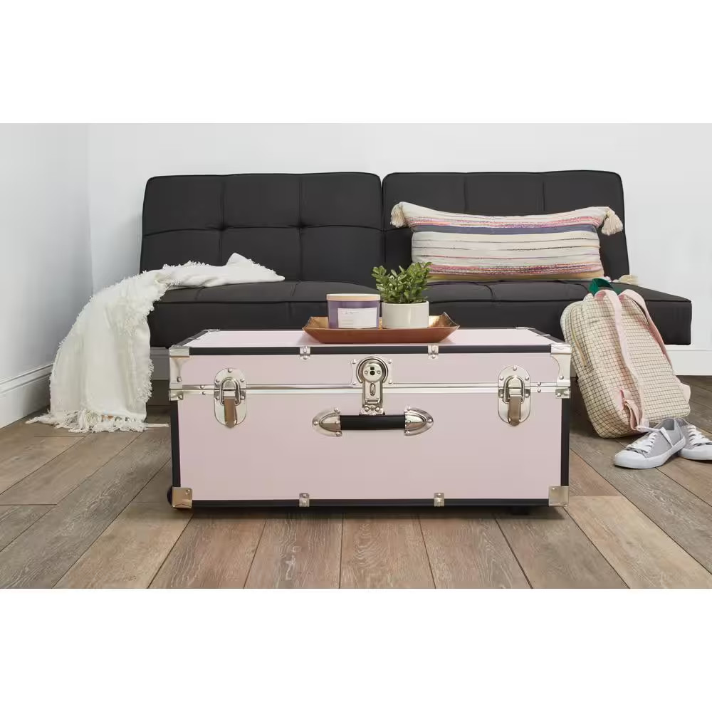 Seward Explorer 30 In. Trunk with Wheels & Lock, Blush