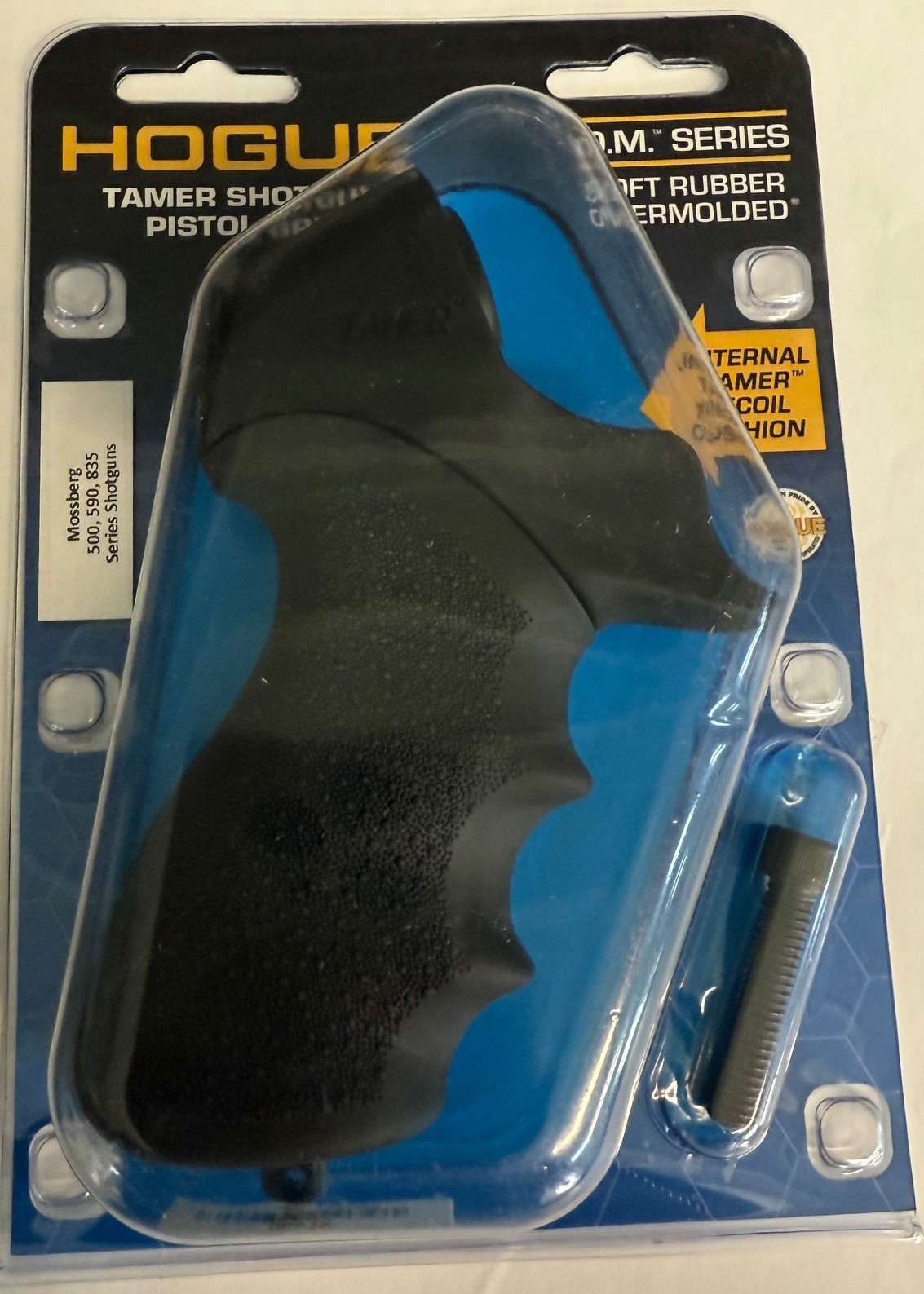 Hogue Rubber Tamer Shotgun Grip For 12 & 20 Gauge Mossberg 500 590  Black 05014
