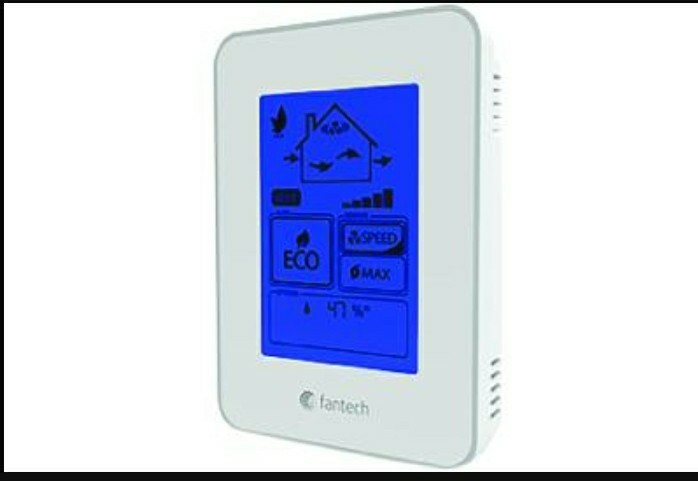 ECO-Touch IAQ Touchscreen 5-Speed Multi-Function Dehumidistat  programmable