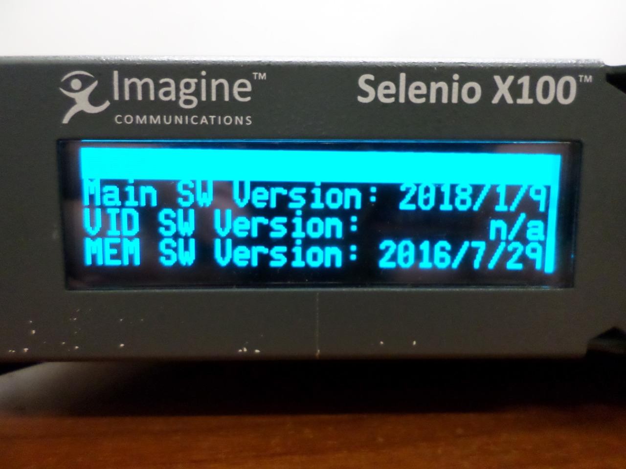 Imagine Selenio X100 Dual-Channel Frame Synchronizer & Converter