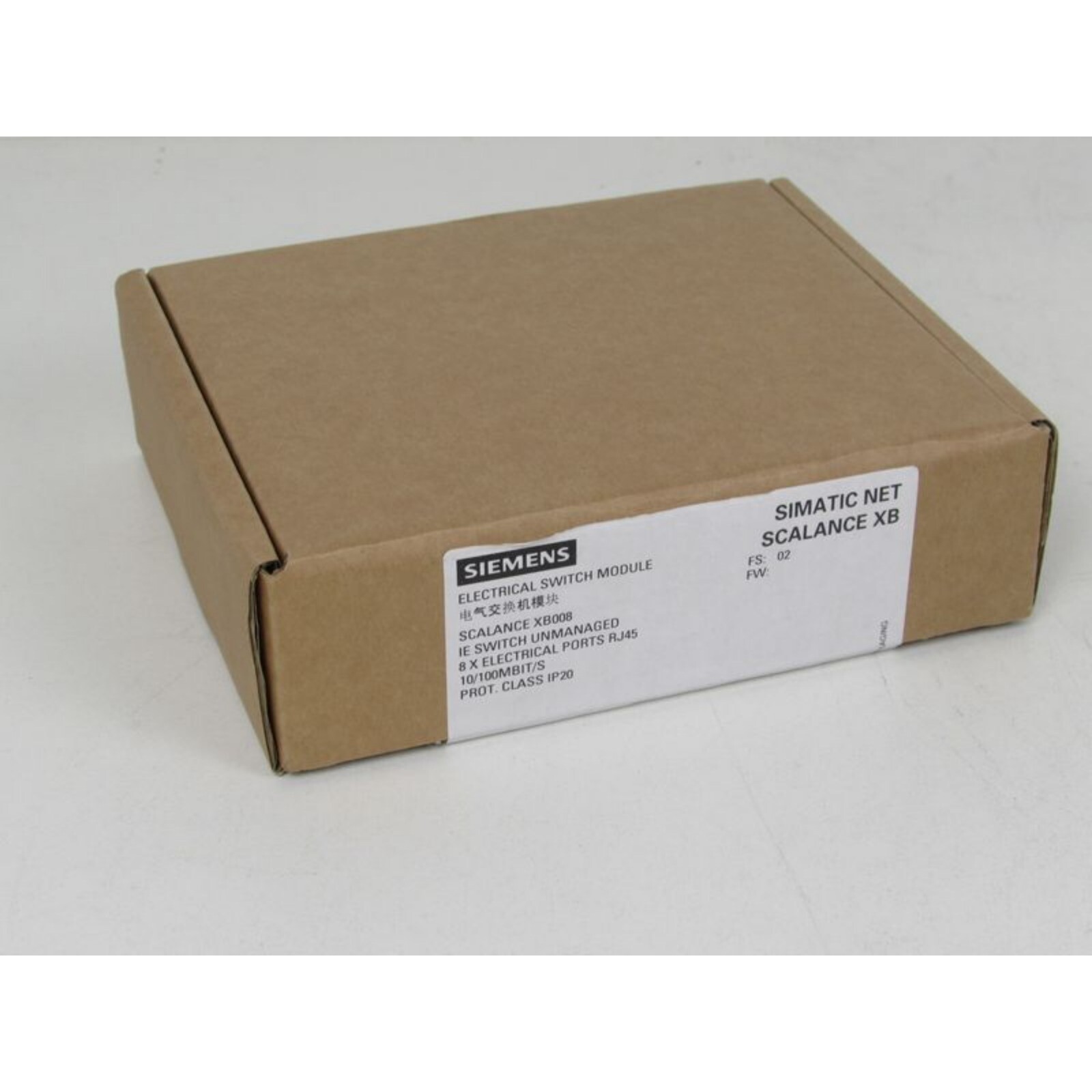 NEW SIEMENS 6GK5008-0BA10-1AB2 Industrial Ethernet Switch 6GK5 008-0BA10-1AB2