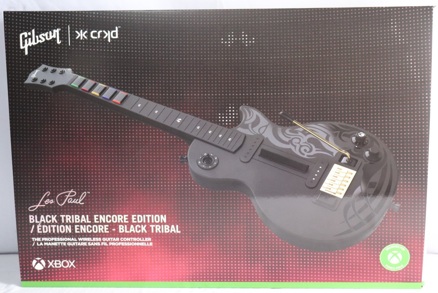 CRKD Gibson Les Paul Guitar Controller Wireless Xbox PC iOS Android NEW