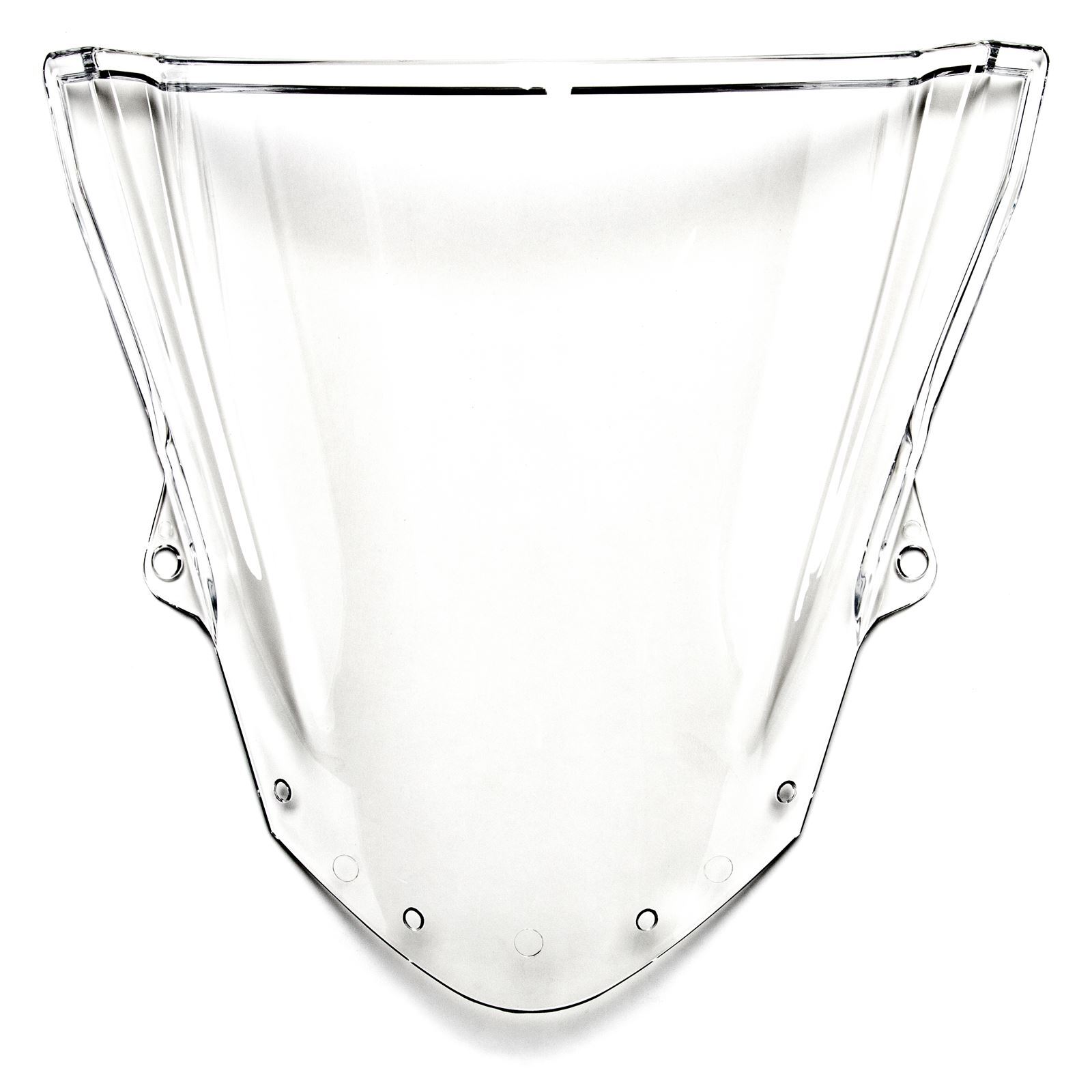 MPW Double Bubble Clear Windshield Screen for Kawasaki ZX-6R Ninja 13-18