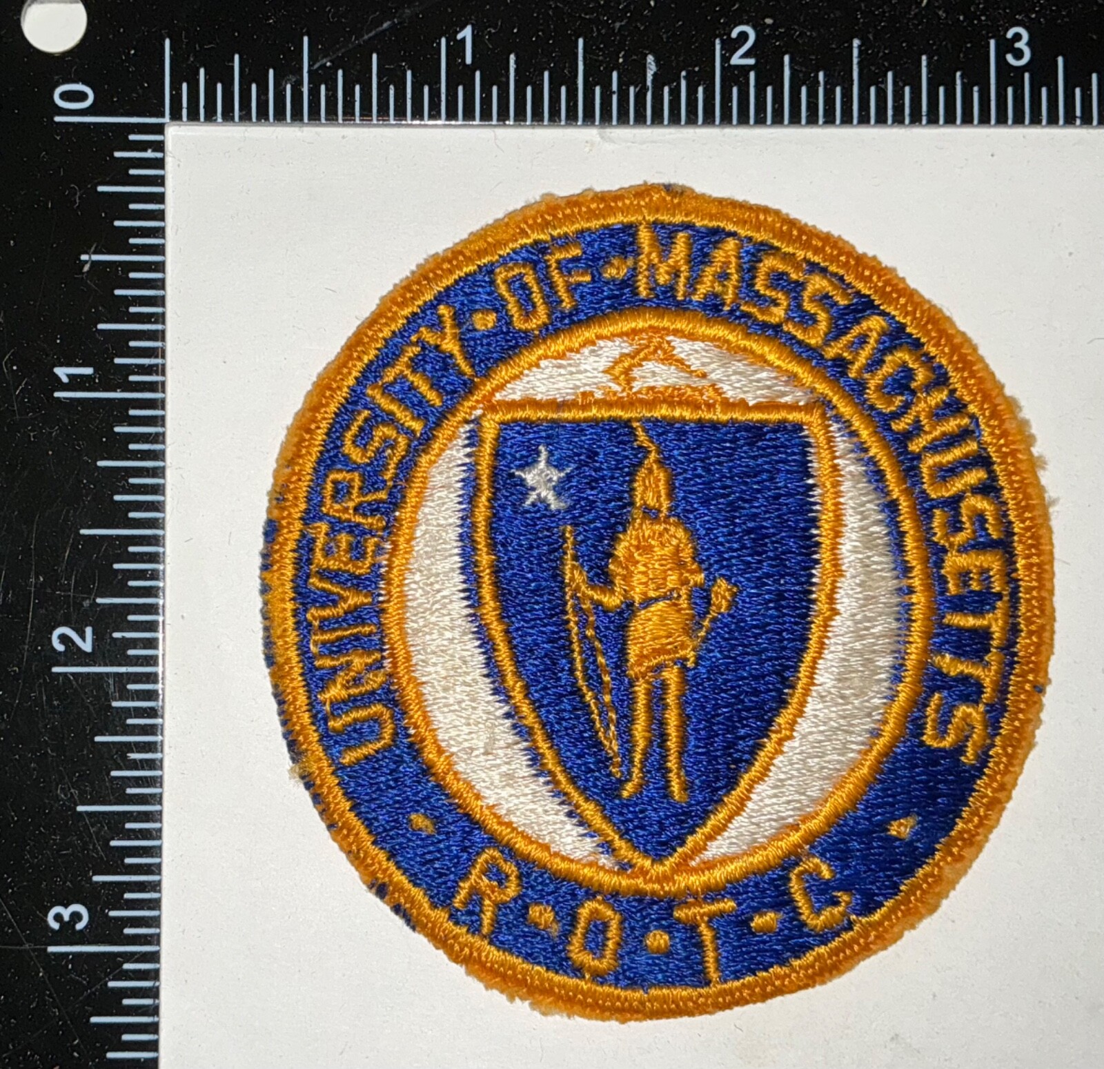 University of Massachusetts Army Reserve Officer Training Corps ROTC Patch