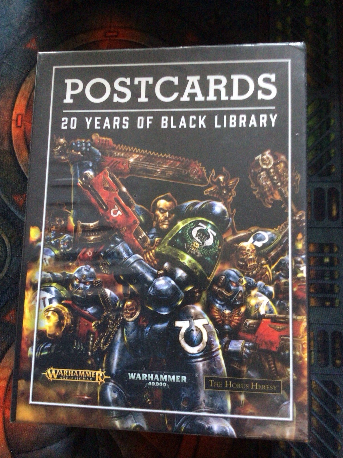 Warhammer Black Library, 100 Postcards, 20 Years Of Black Library Covers