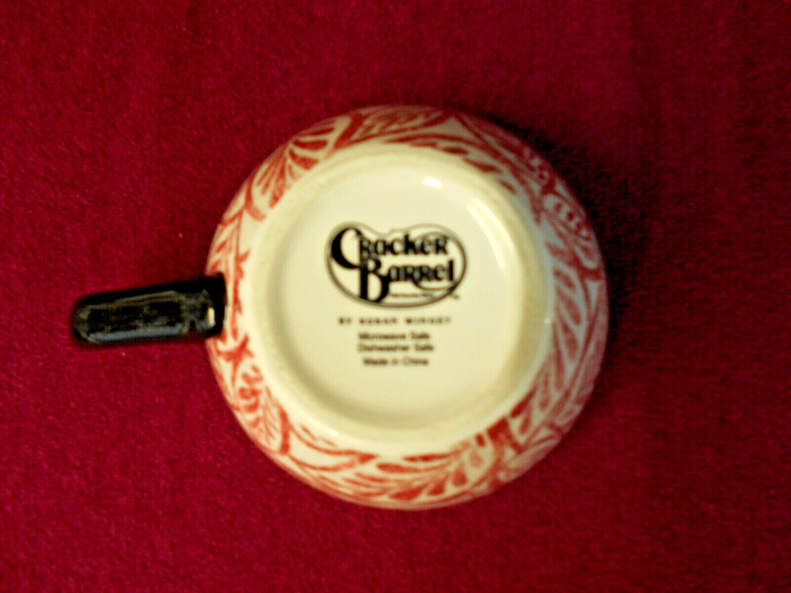 CRACKER BARREL LARGE CUP BY SUSAN WINGET PRE-OWNED