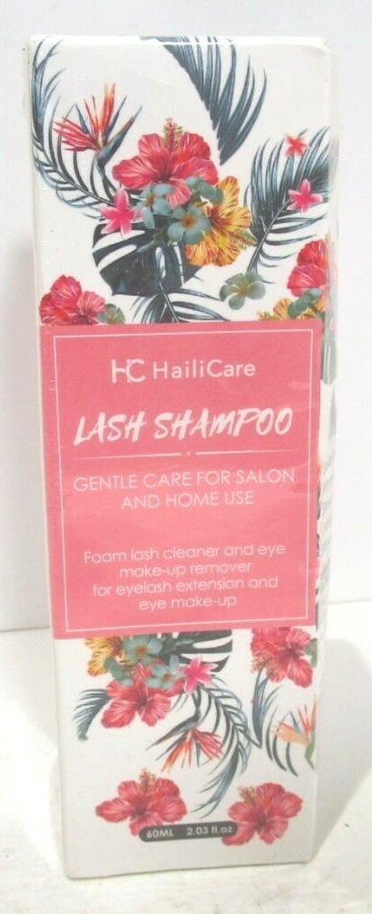 HailiCare Lash Shampoo Gentle Care for Salon & Home Use - 60 mL / 2.03 oz