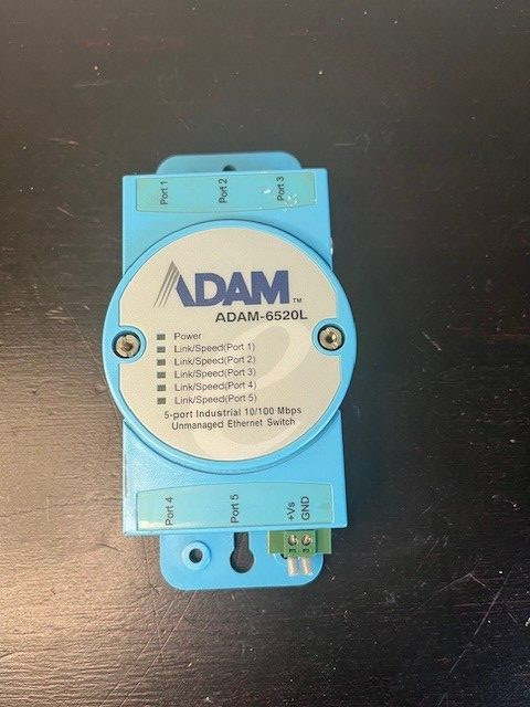 Adam ADAM-6520L 5 Port Unmanaged Ethernet Switch 10/100MBPS