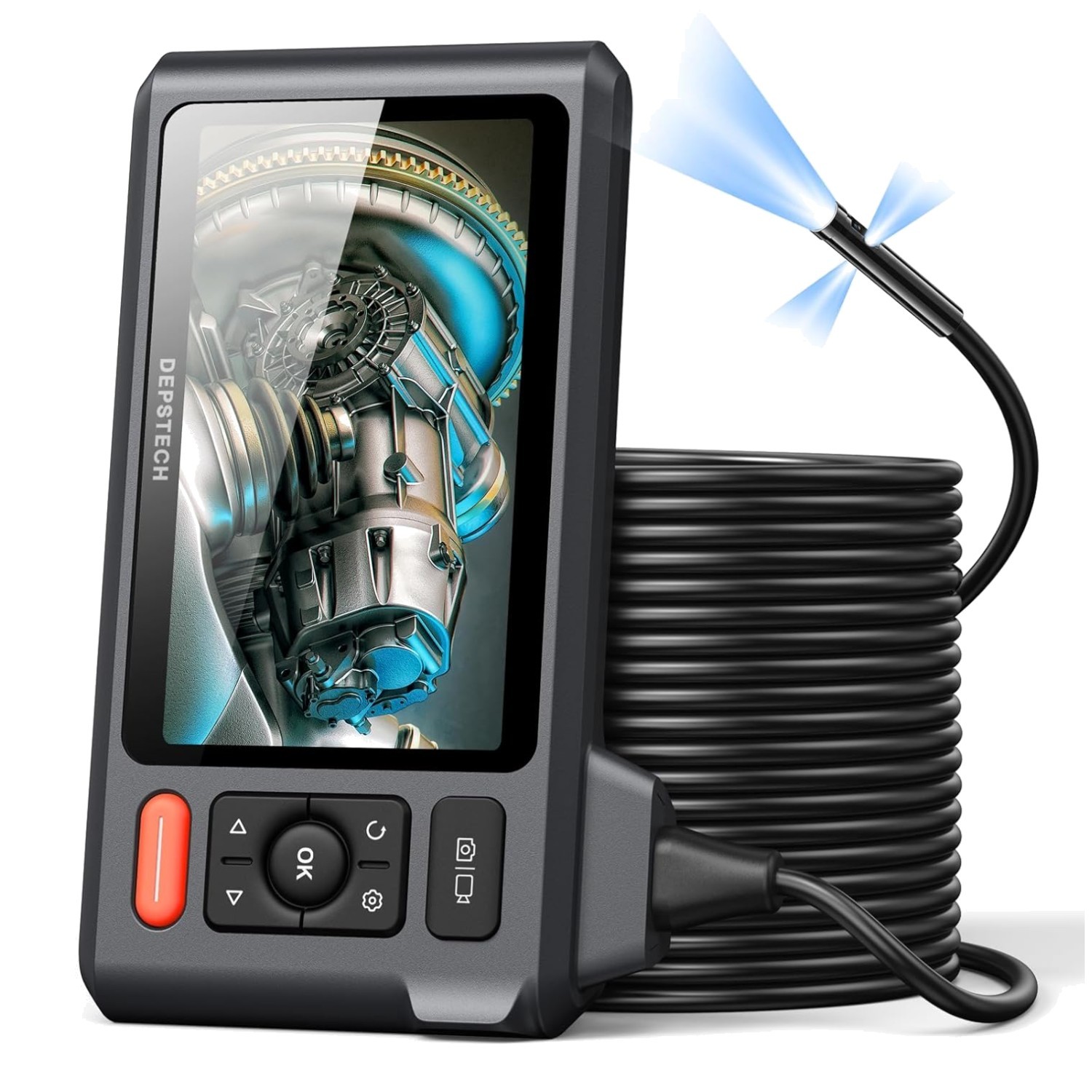 Drain Pipe Tool: 50FT Endoscope Camera, Carrying Case