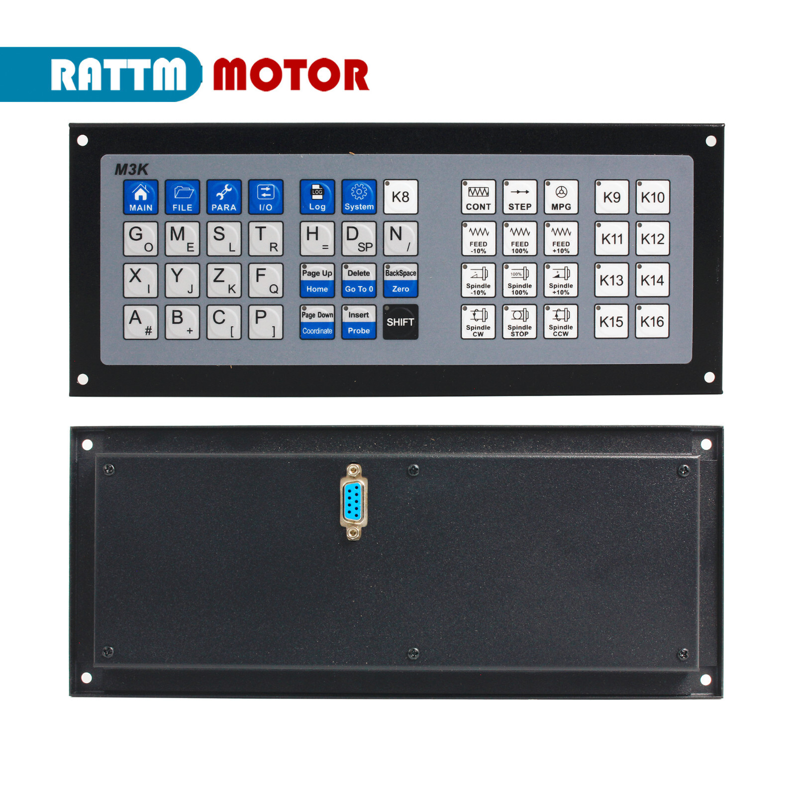 『US』4 AXIS CNC DDCS Expert Controller Offline Standalone PLC Control System+MPG