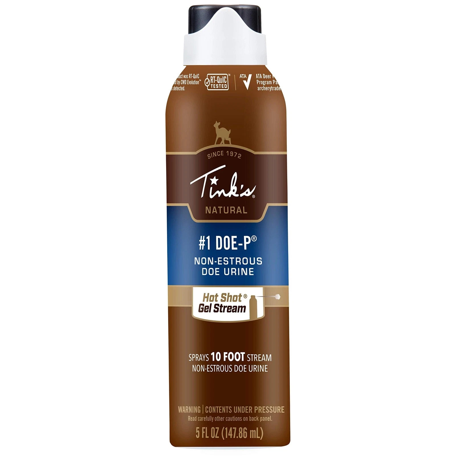 Tink's Tinks Hot Shot Gel Stream T#1 Doe-P Non-Estrous Scent Gel Spray 5oz W6261