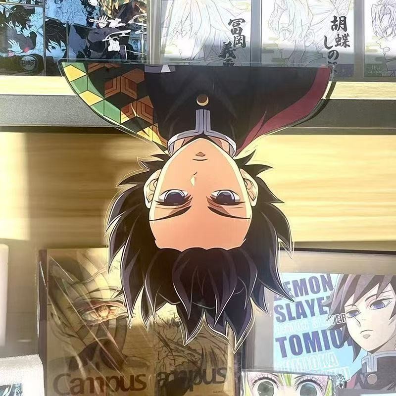 Demon Slayer Tomioka Giyuu Desktop Decor Upside Down Anime Cosplay Tab Seri Gift