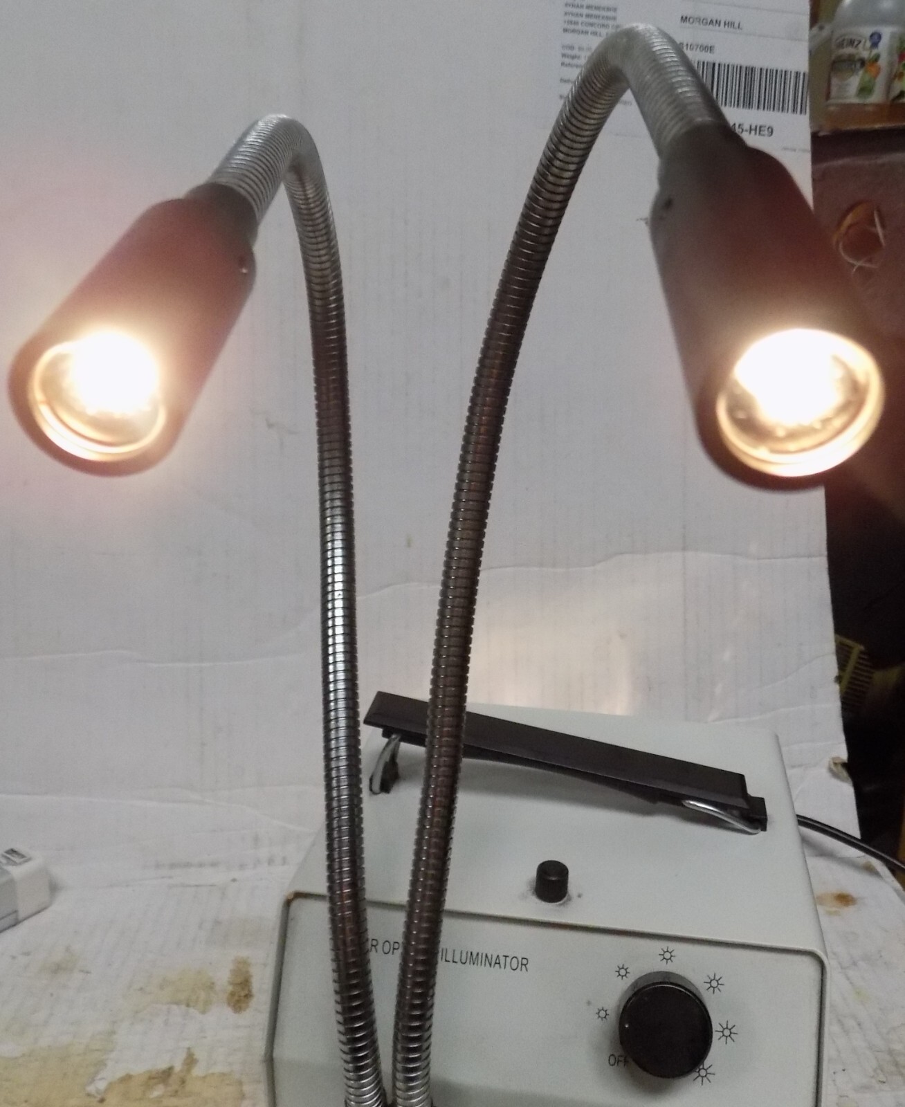 Fiber Optic illuminator Model No, 0704-737