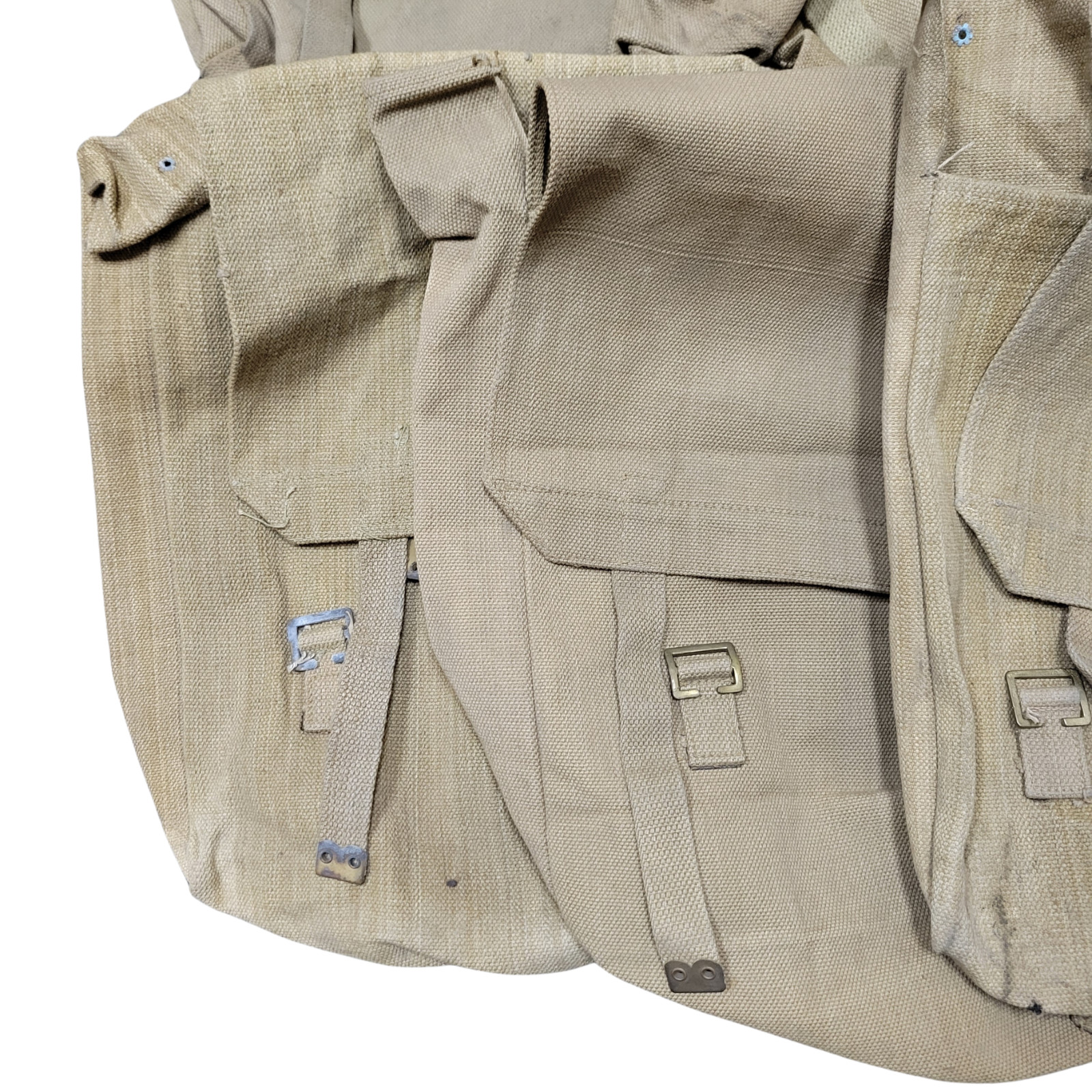 WW2 Dated British P37 Large Haversack Pack Pattern 37 Original