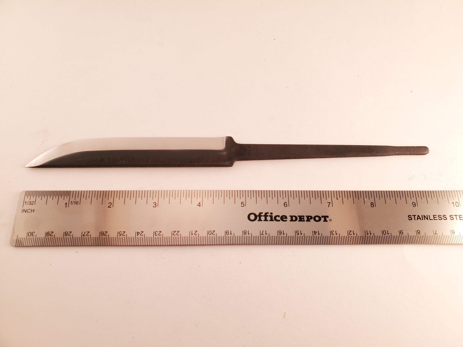 Lauri Carving 125 Carbon Steel Blade with Ricasso