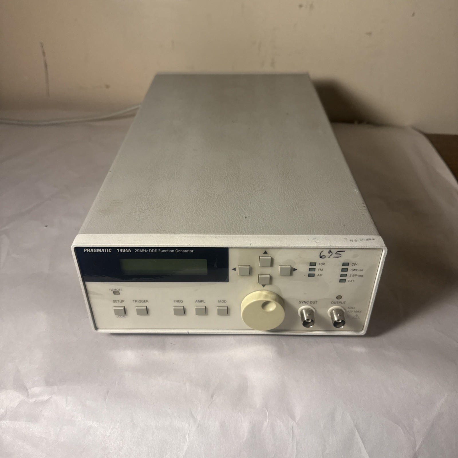 Pragmatic 1404A 20 MHz DDS Function Generator