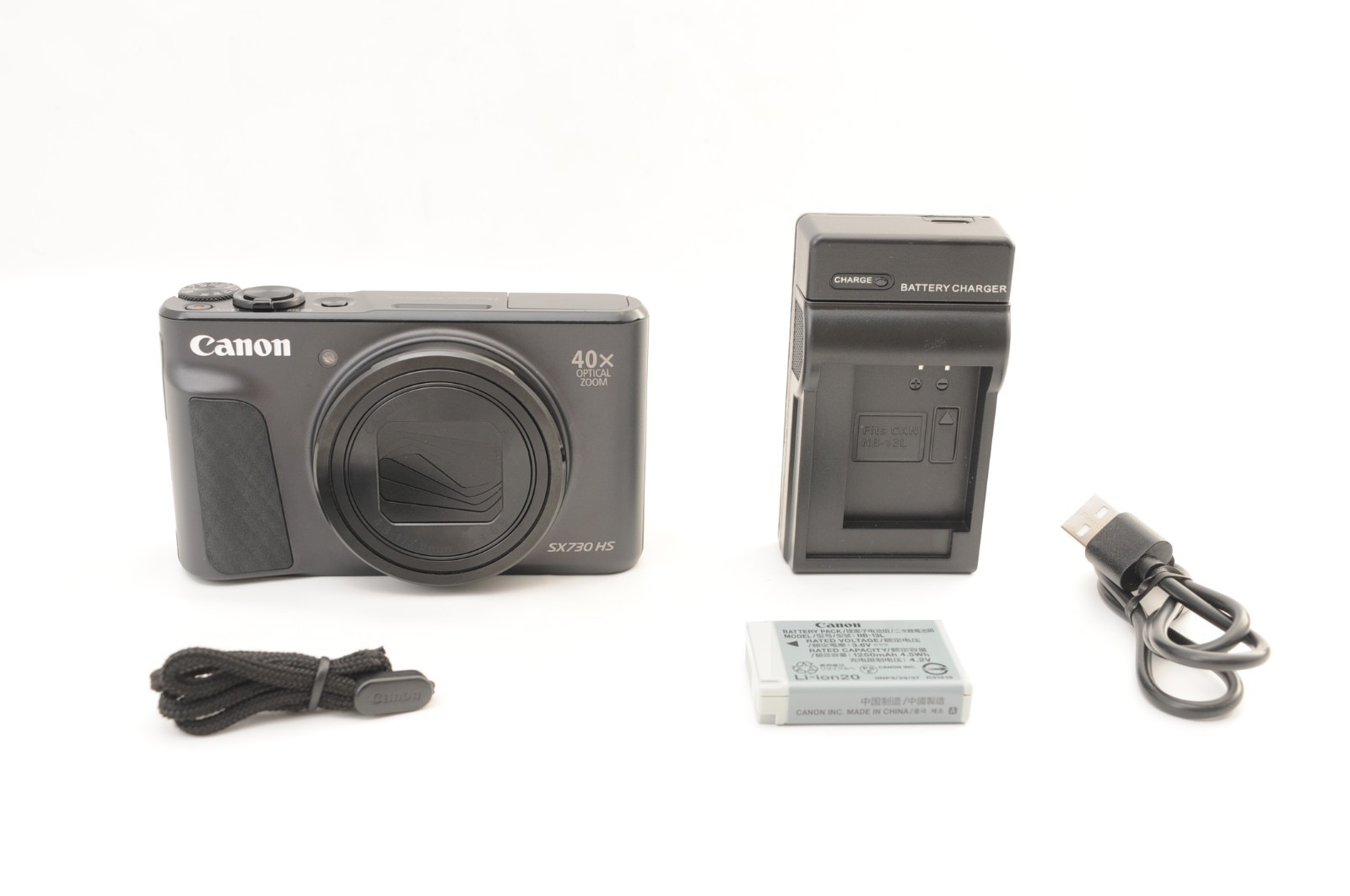 [Exc+5 w/ Strap] Canon PowerShot SX730 HS 20.3MP 40x Digital Camera from Japan