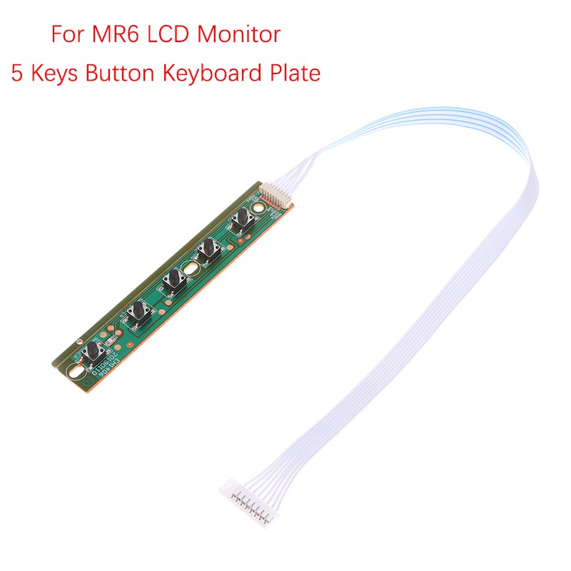 5 Key Button Keyboard Plate MR6 LCD Monitor SMD Plug-in Driver OSD Control Board