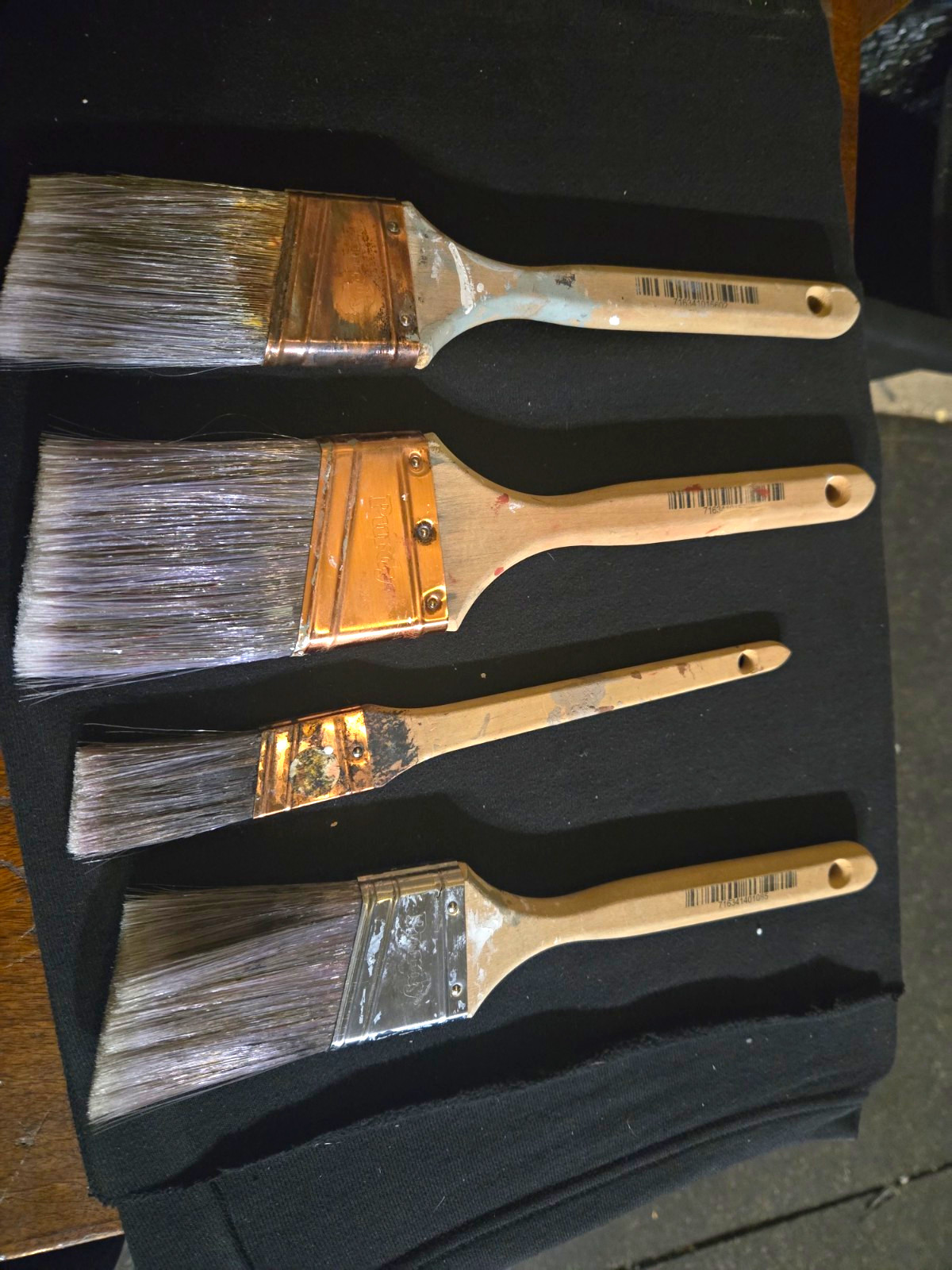 Purdy XL Paint Brush Set (4) Glide/Eagle/Clearcut/Angle 2.5in/2in/1in