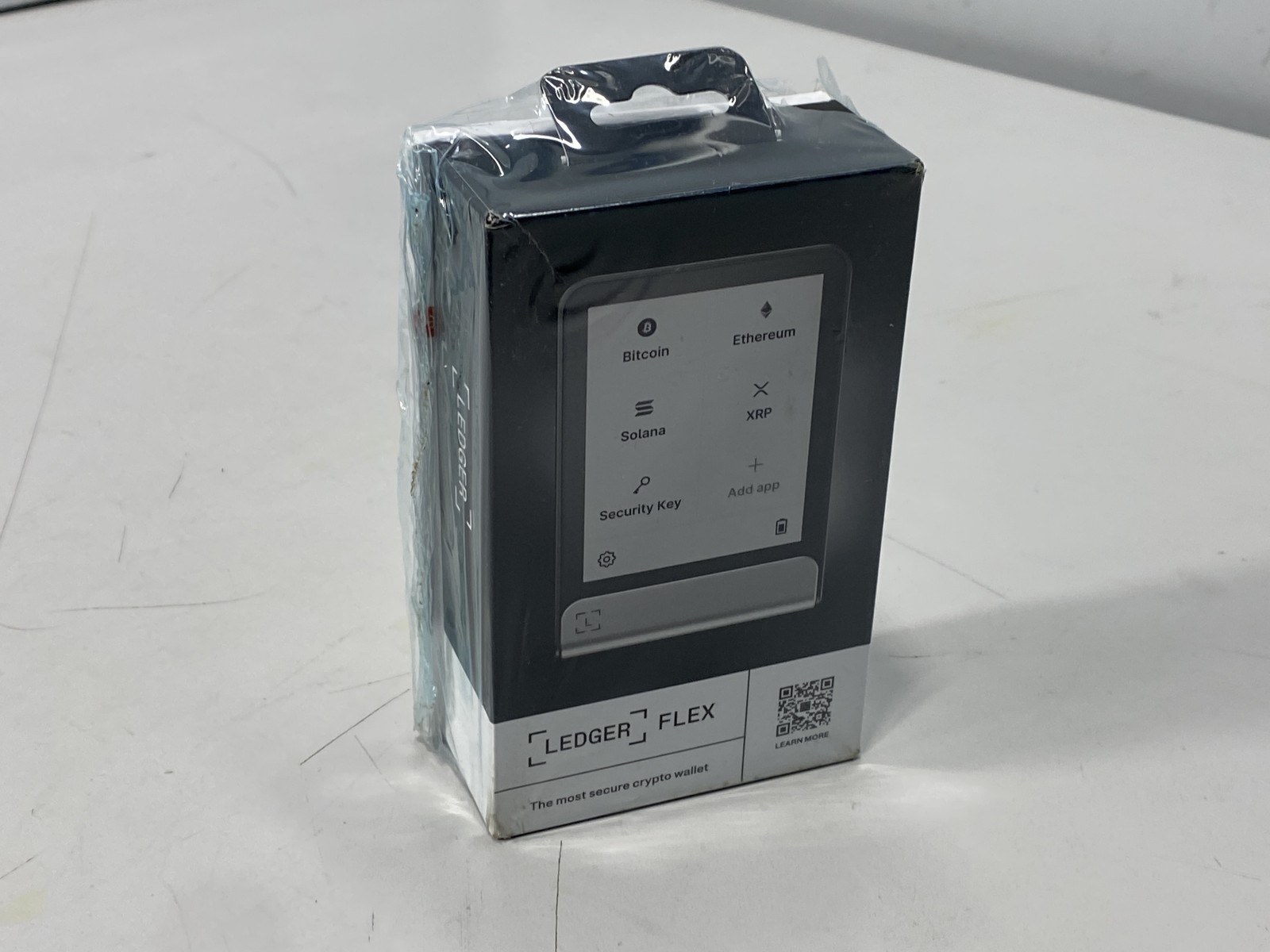 Ledger Flex Crypto Hardware Wallet Touch Screen Graphite W/ Recovery Key