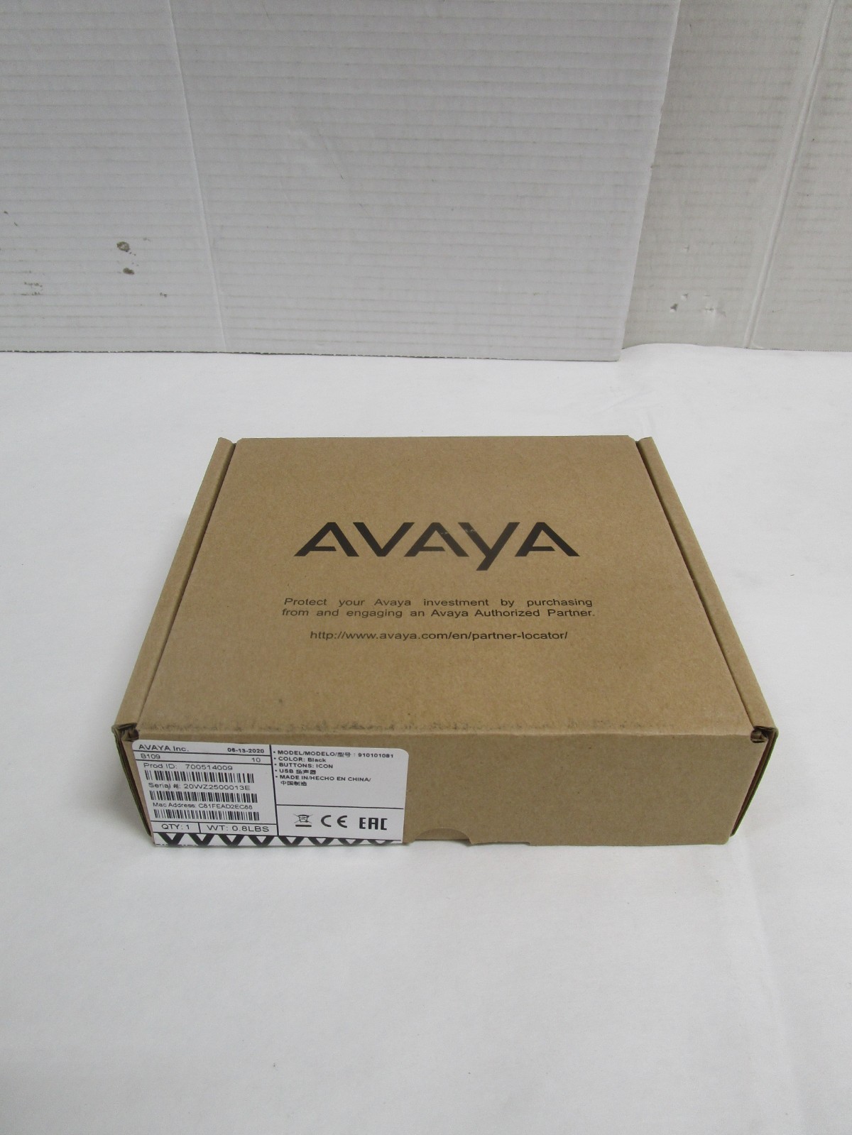 AVAYA B109 Conference Phone 700514009 NEW SEALED BOX FREE SHIPPING SEE PHOTOS