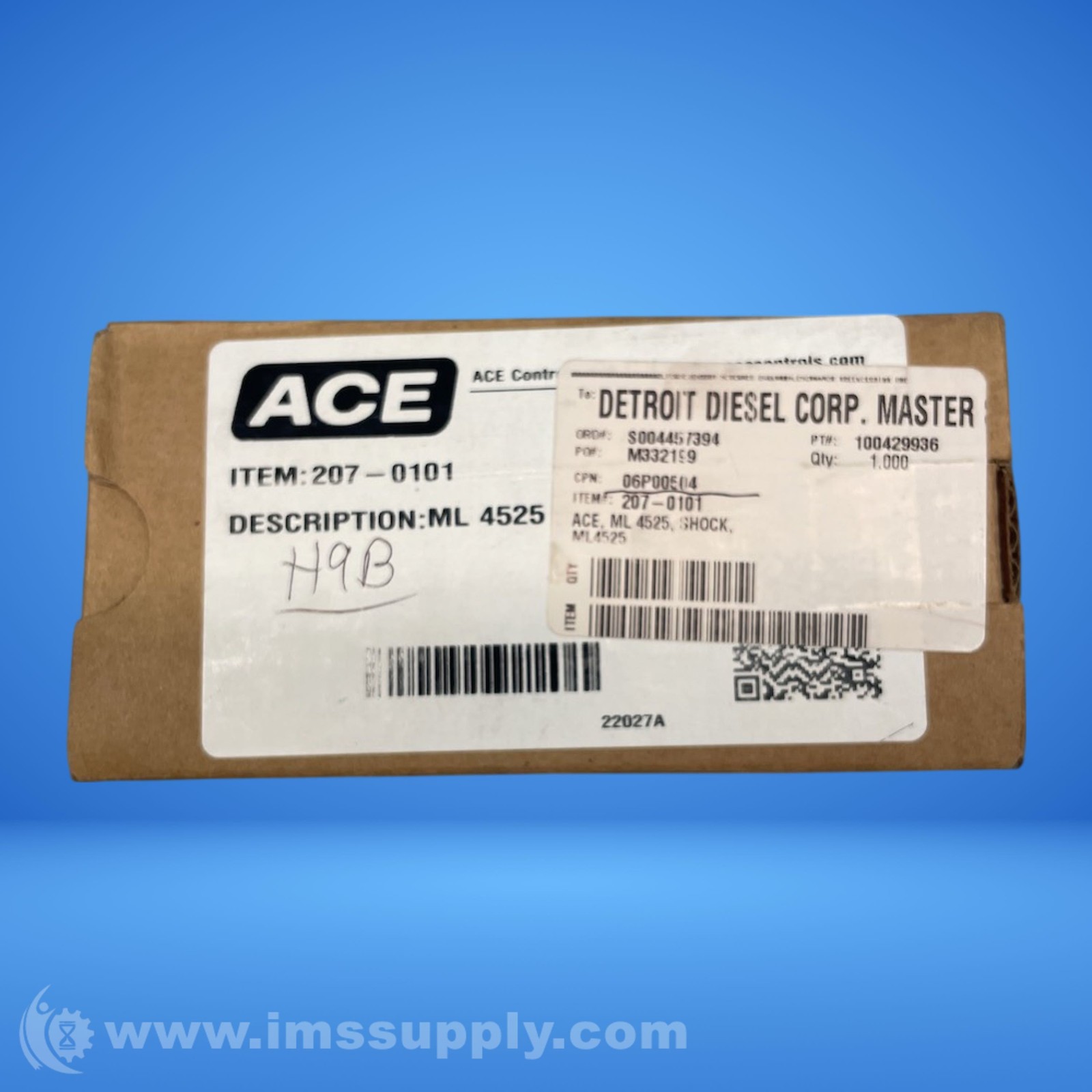 ACE Controls 207-0101 ML 4525 FNOB