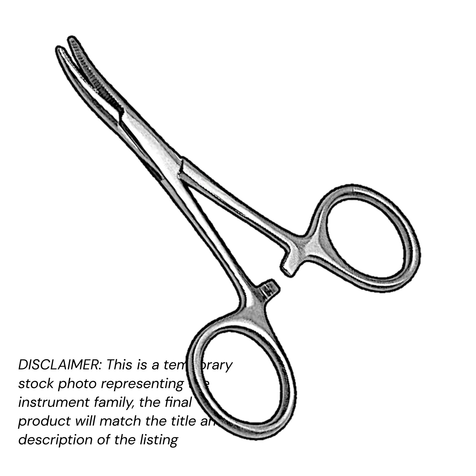 Hart-man Type Mosquito Forceps 3.5" Curved Delicate Stainless Steel XPRS OR Grd